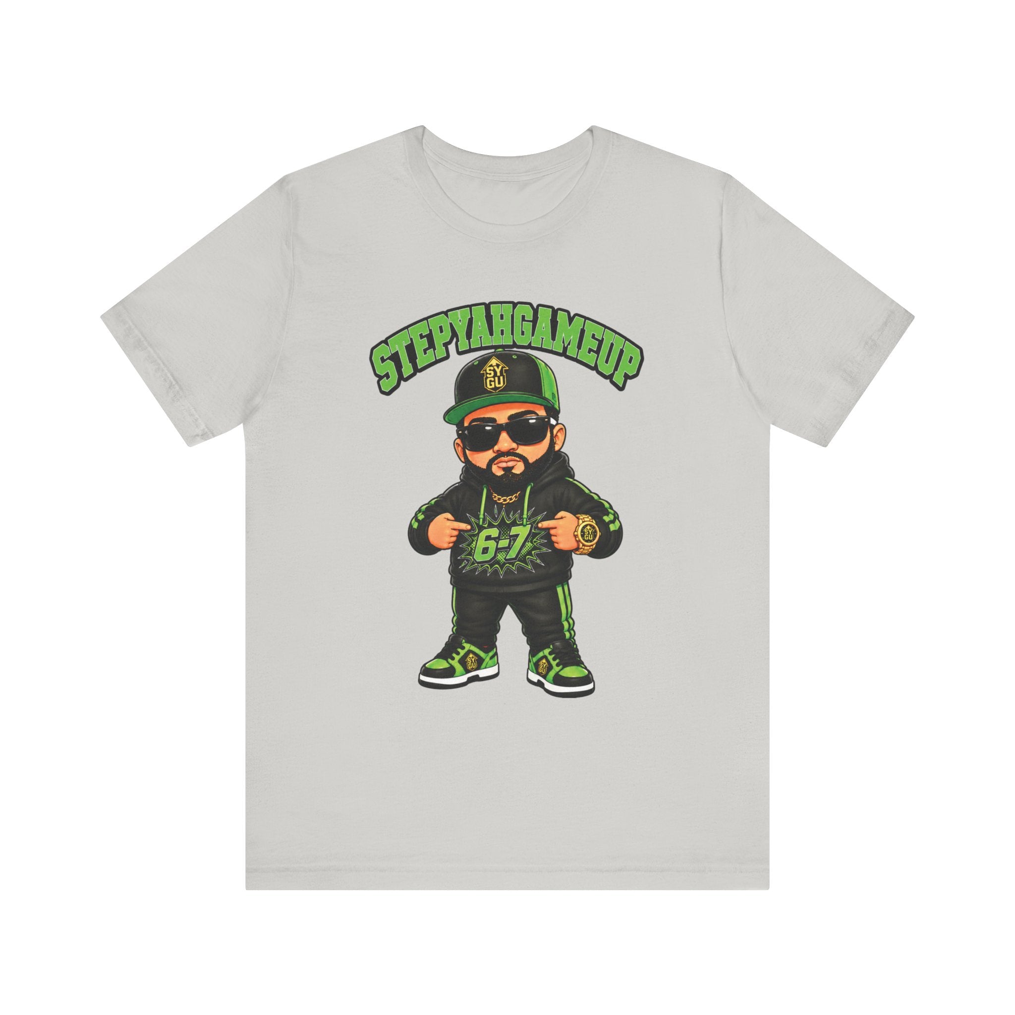 StepYahGameUp — Stumble Step 6-7 | Green Edition | Unisex Tee