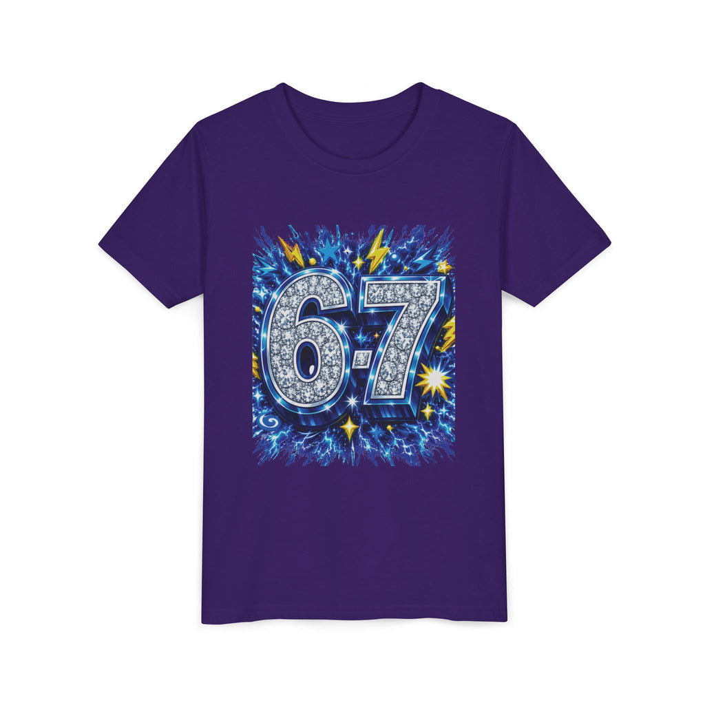 6-7 Youth Tee — Electric Edition