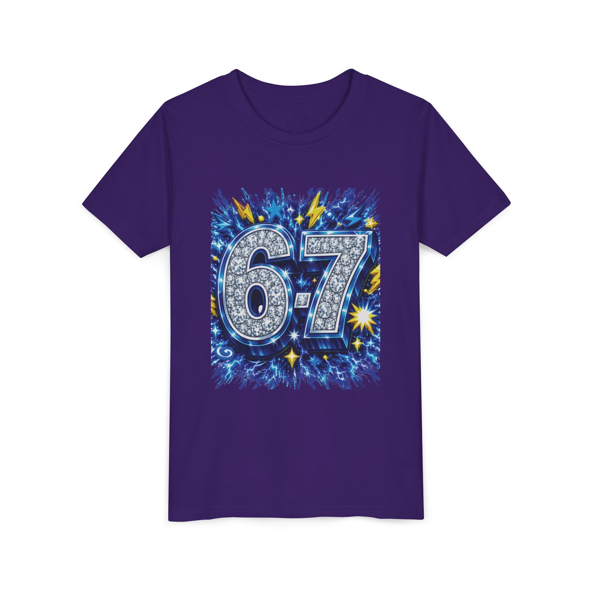 6-7 Youth Tee — Electric Edition