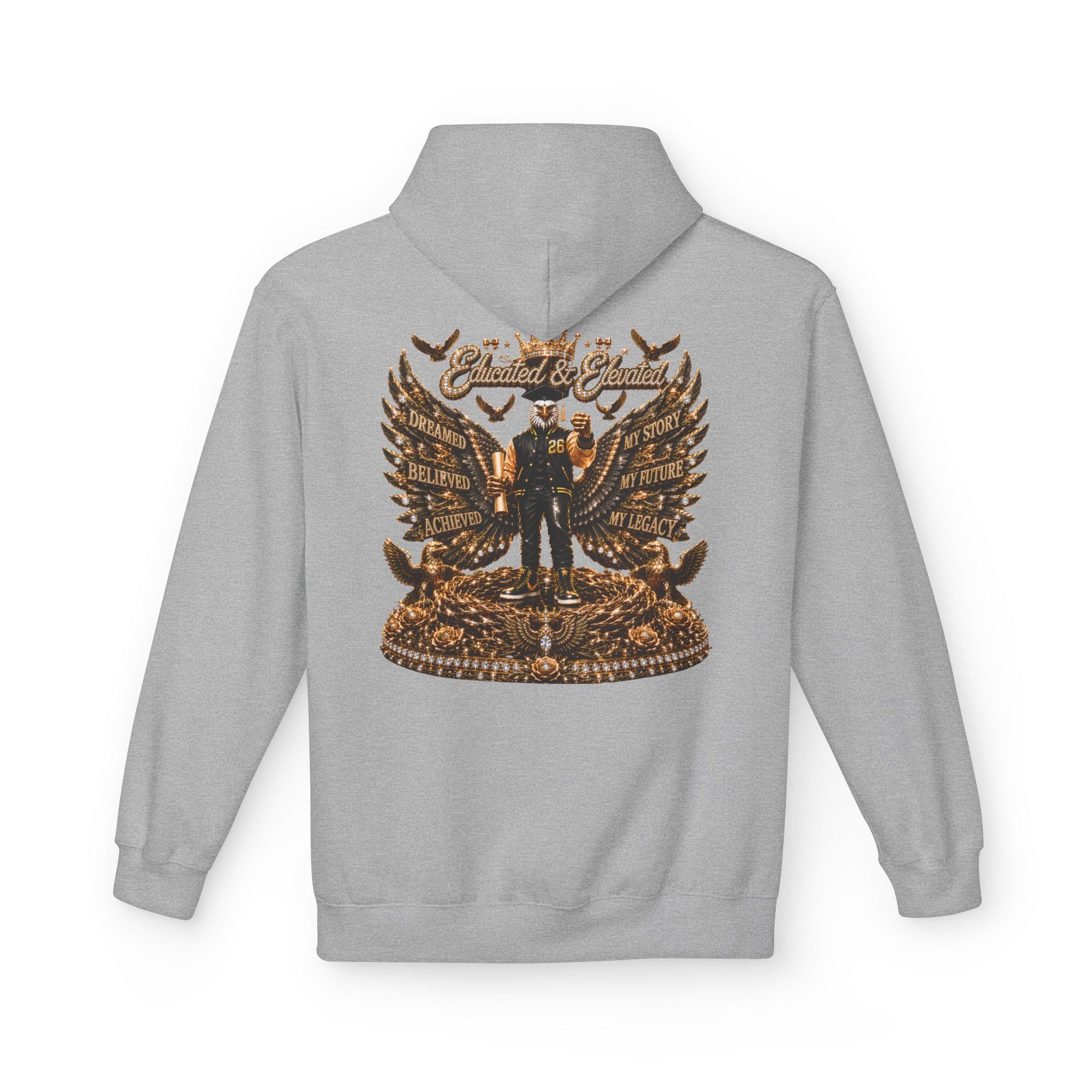 The Egor Unisex  Hoodie — Class of 2026 | Educated & Elevated