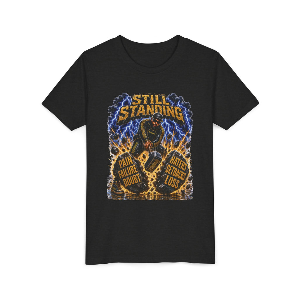 StepYahGameUp — Still Standing | Youth Tee