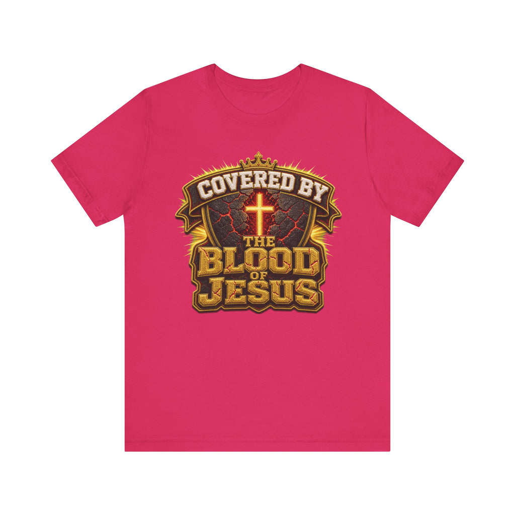 Walk By Faith ✝️ — Covered By The Blood Of Jesus | Unisex Tee