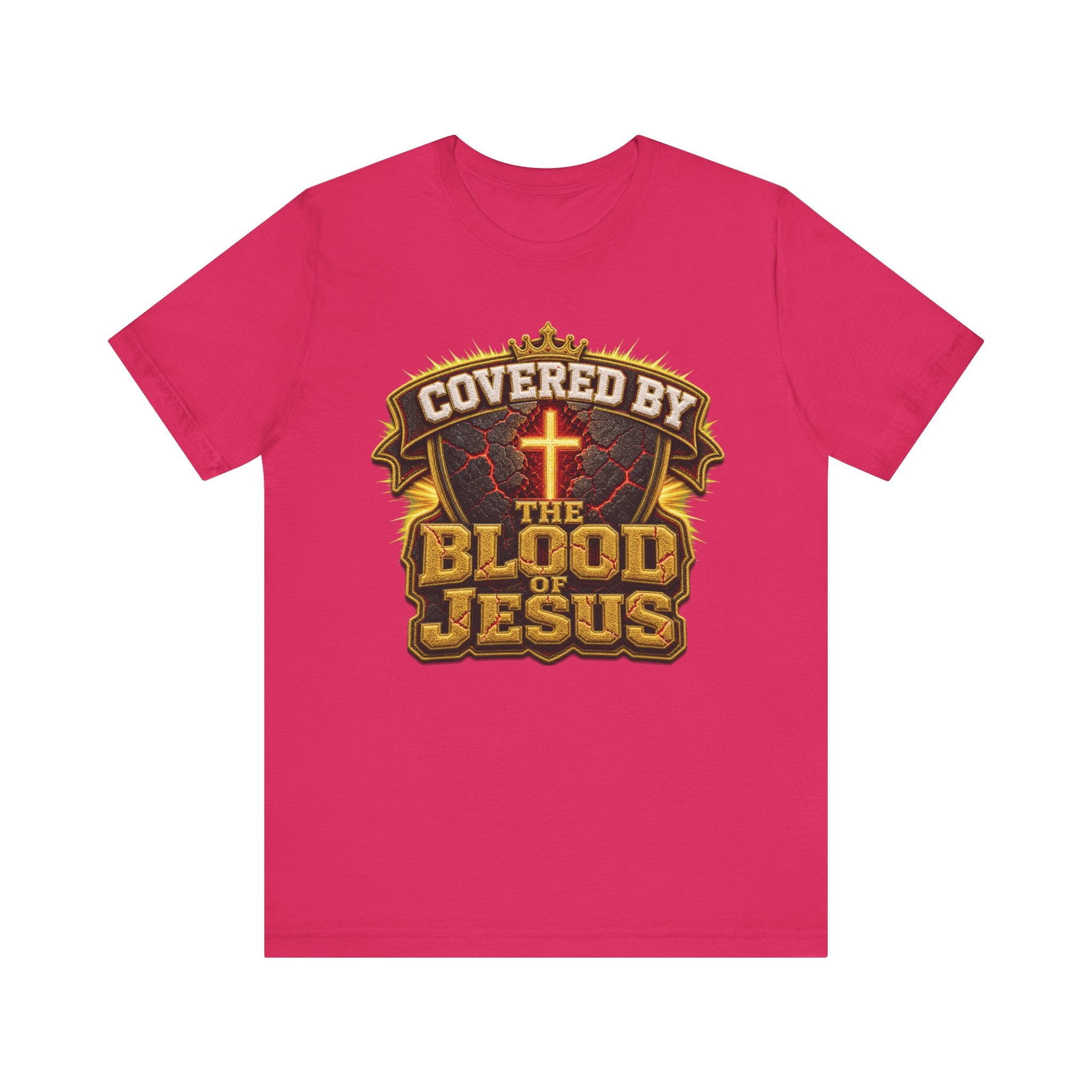Walk By Faith ✝️ — Covered By The Blood Of Jesus | Unisex Tee