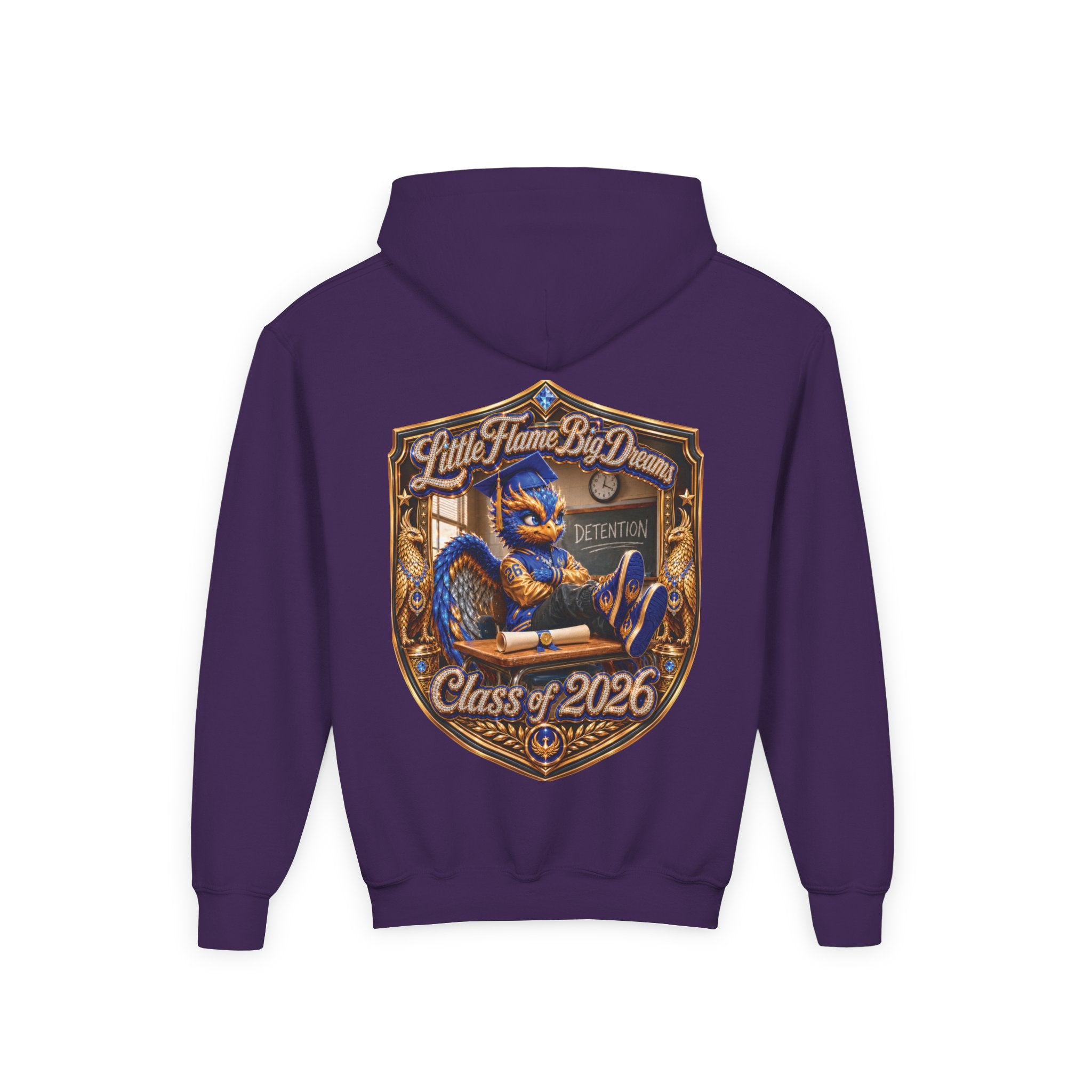 Little Blaze Youth Hoodie — Little Flame Big Dreams
