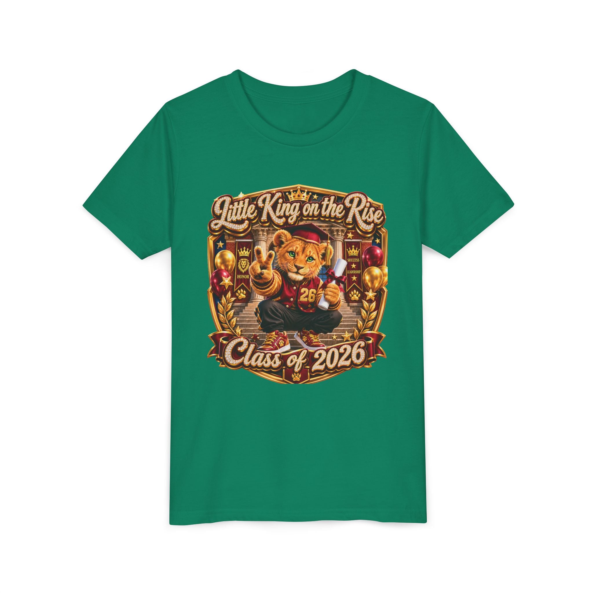 Little King Miko Unisex   Youth Tee — Little King on the Rise