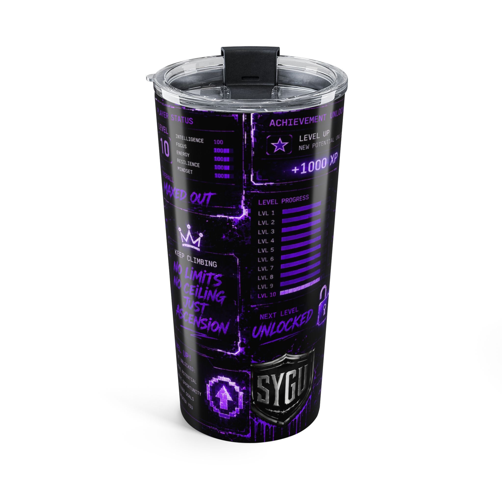 StepYahGameUp — Level Up | 20oz Tumbler