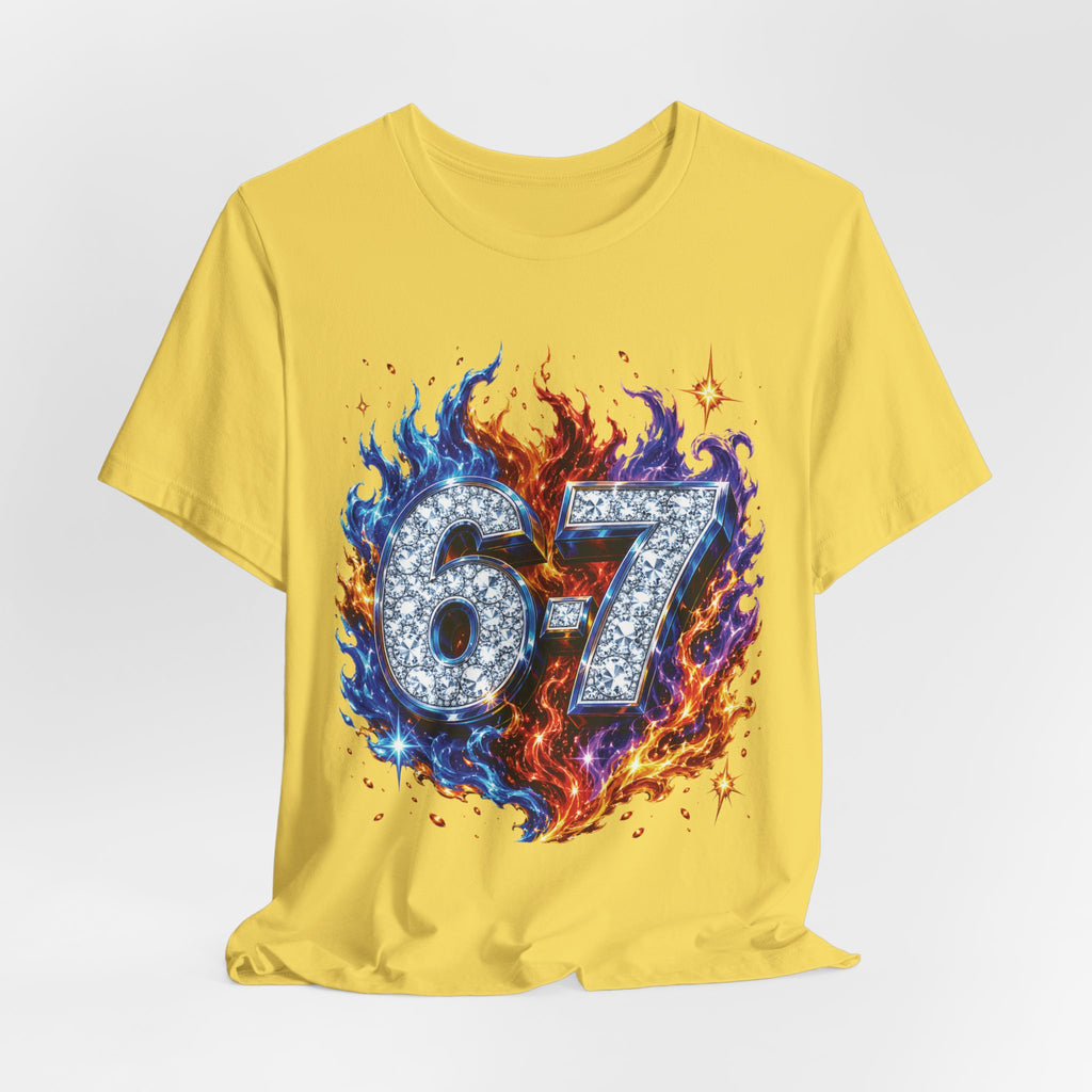 6-7 Unisex Tee — Flame Edition