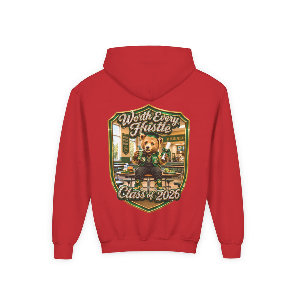 Little Barrett Youth Hoodie — Worth Every Hustle