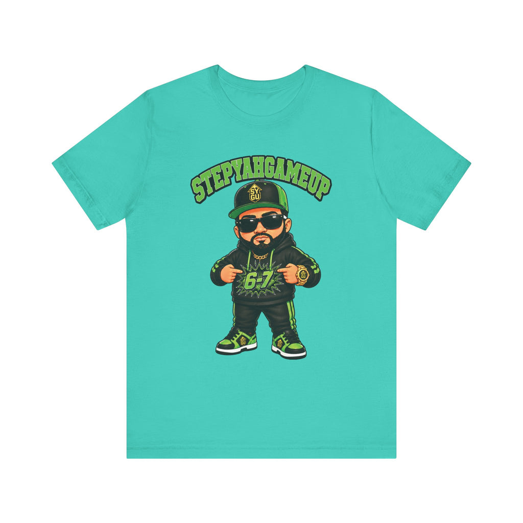 StepYahGameUp — Stumble Step 6-7 | Green Edition | Unisex Tee
