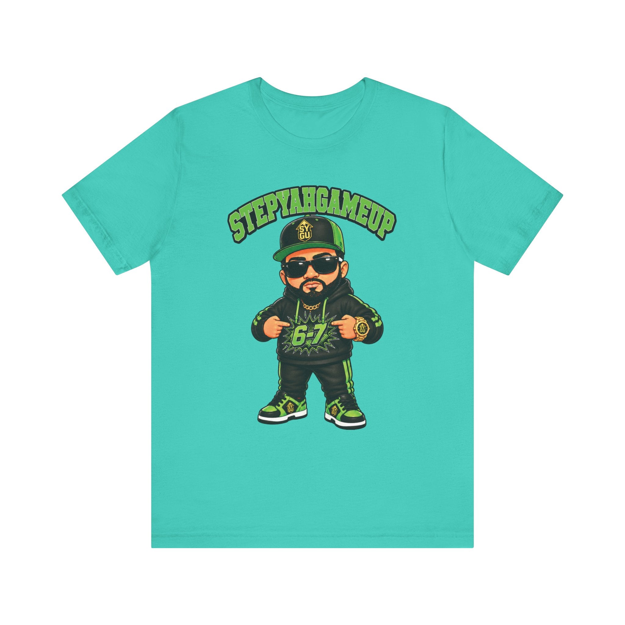 StepYahGameUp — Stumble Step 6-7 | Green Edition | Unisex Tee