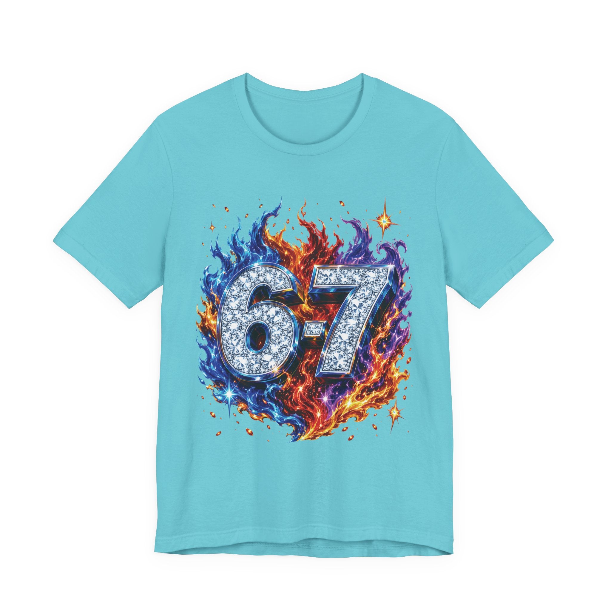 6-7 Unisex Tee — Flame Edition