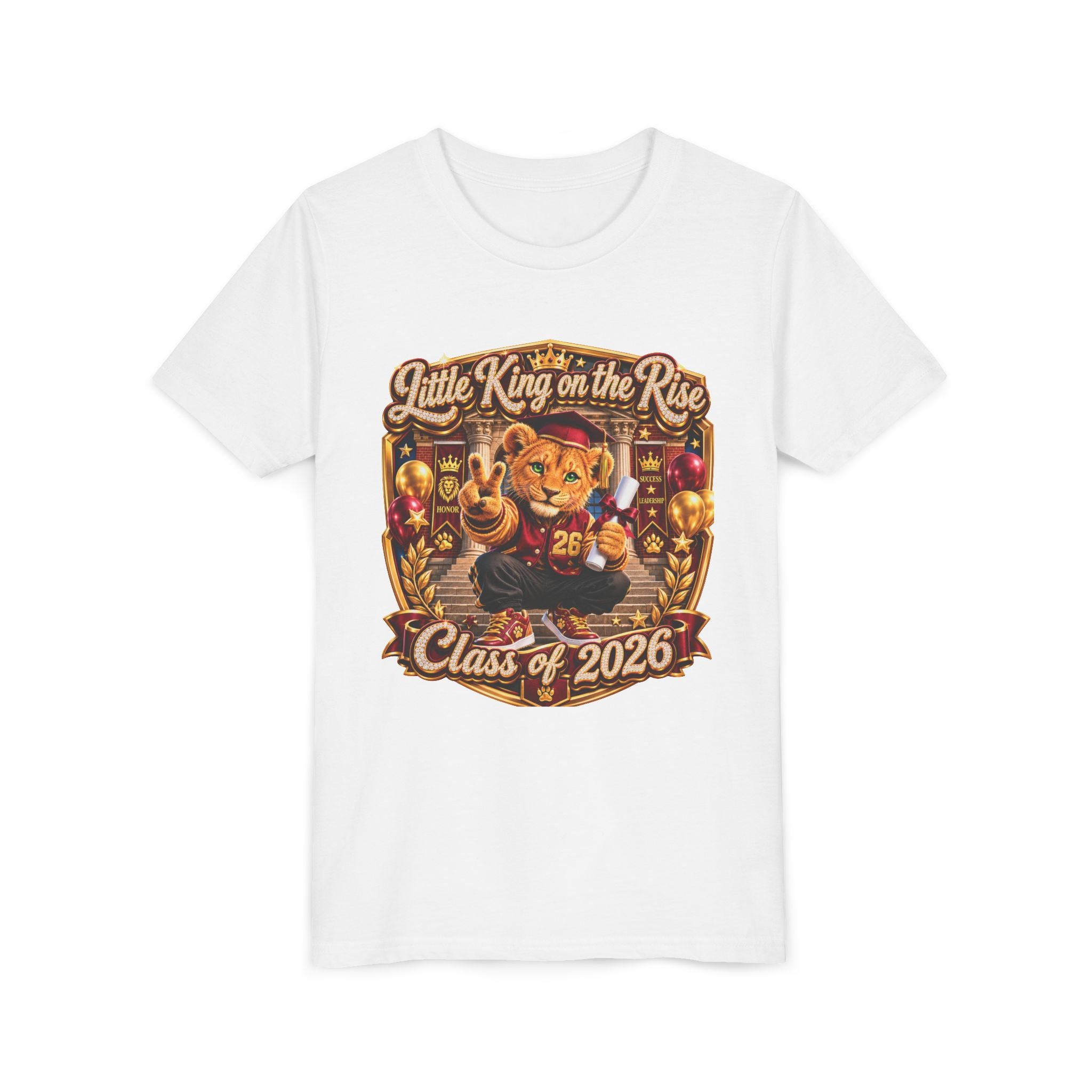 Little King Miko Unisex   Youth Tee — Little King on the Rise