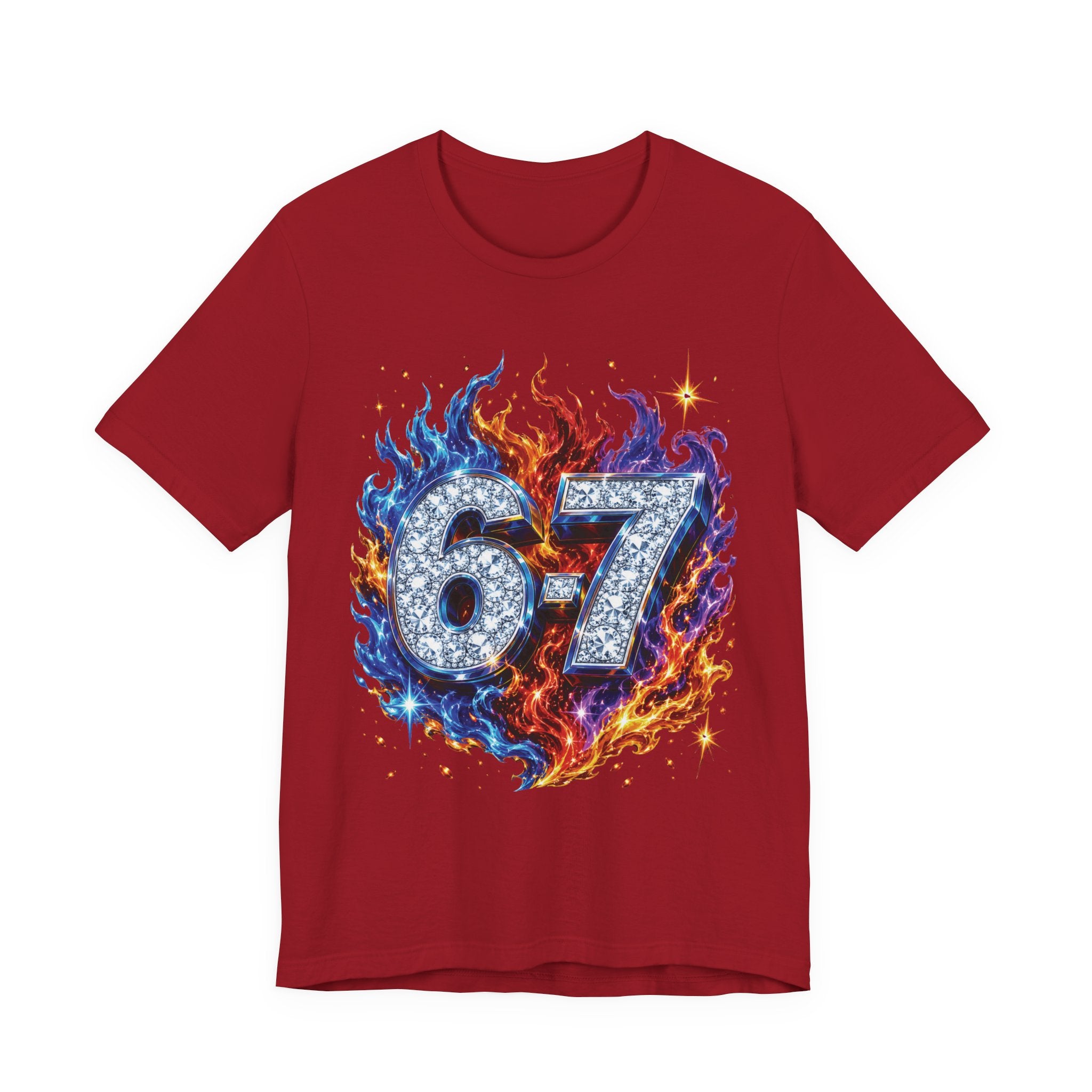 6-7 Unisex Tee — Flame Edition