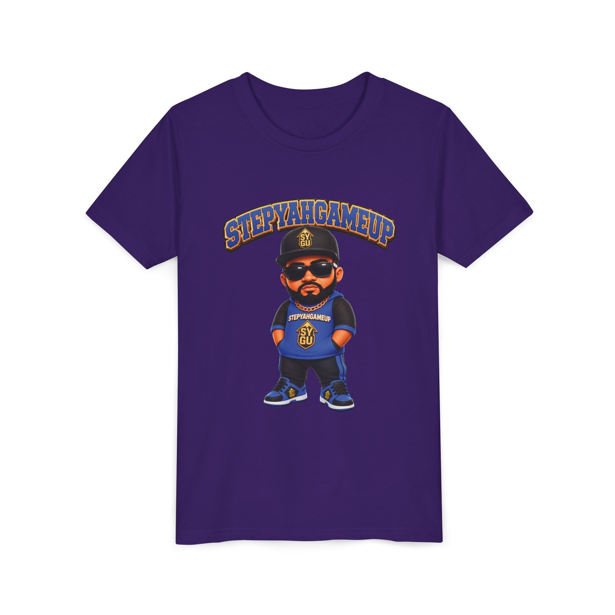StepYahGameUp — Stumble Step | Hands In Pockets | Youth Tee