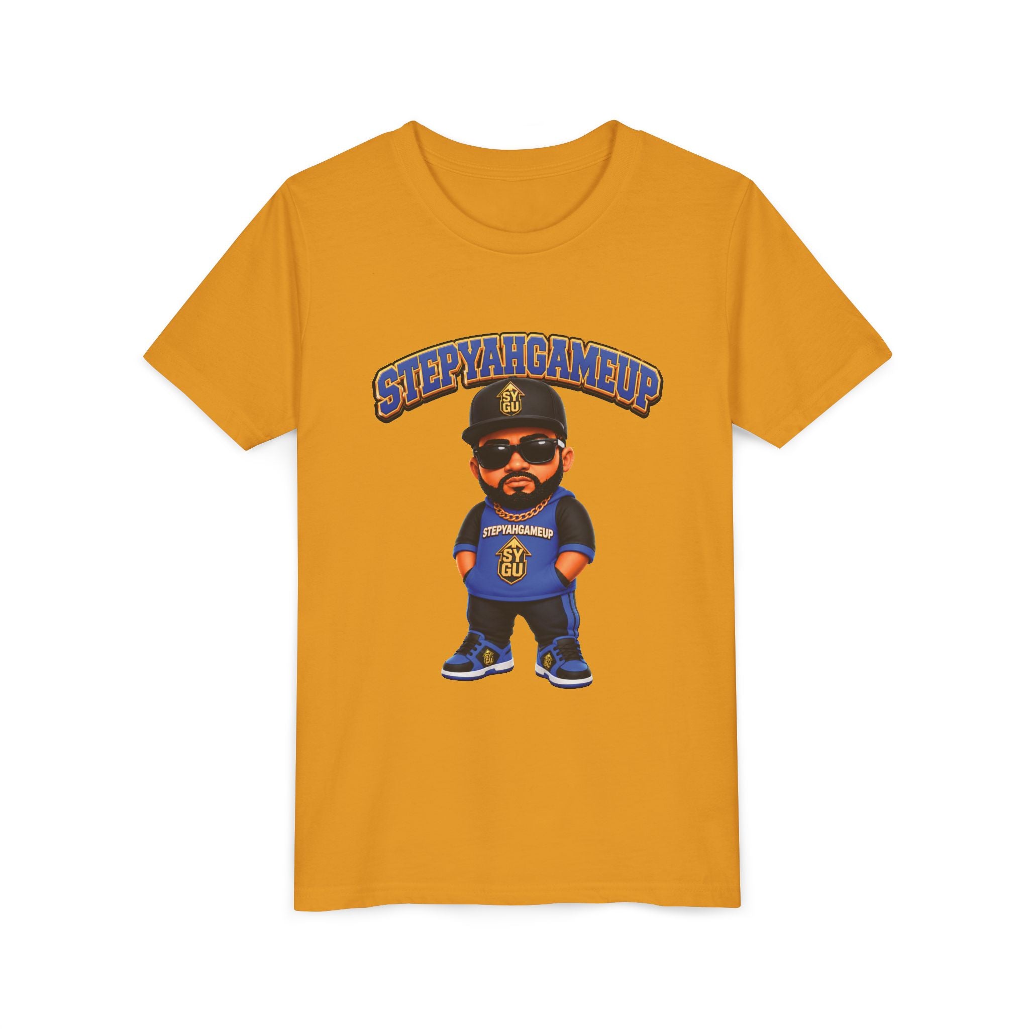 StepYahGameUp — Stumble Step | Hands In Pockets | Youth Tee