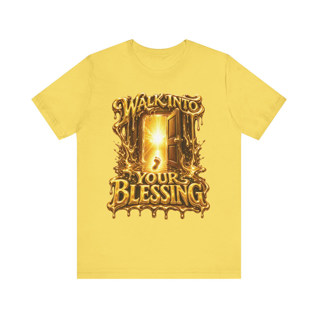 Walk By Faith ✝️ — Walk Into Your Blessing | Unisex Tee
