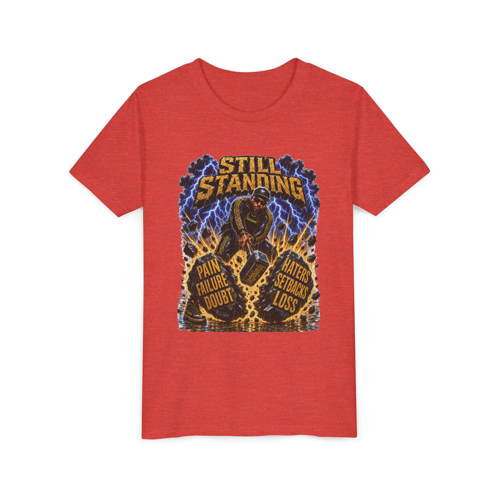 StepYahGameUp — Still Standing | Youth Tee
