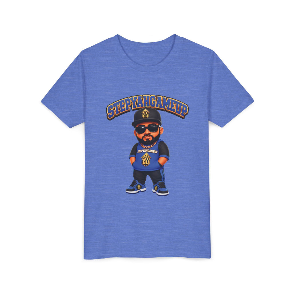 StepYahGameUp — Stumble Step | Hands In Pockets | Youth Tee