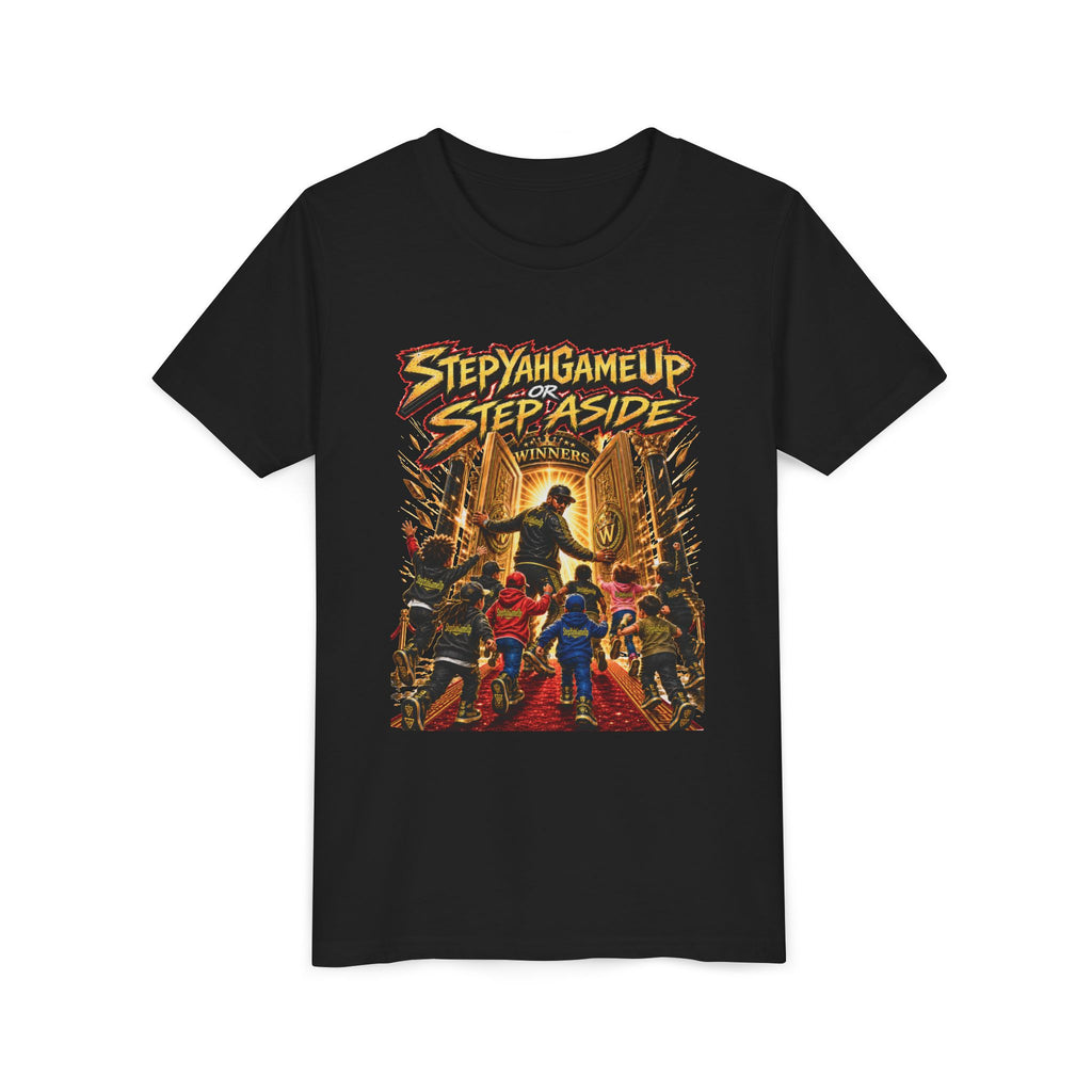 StepYahGameUp or Step Aside — Youth Tee