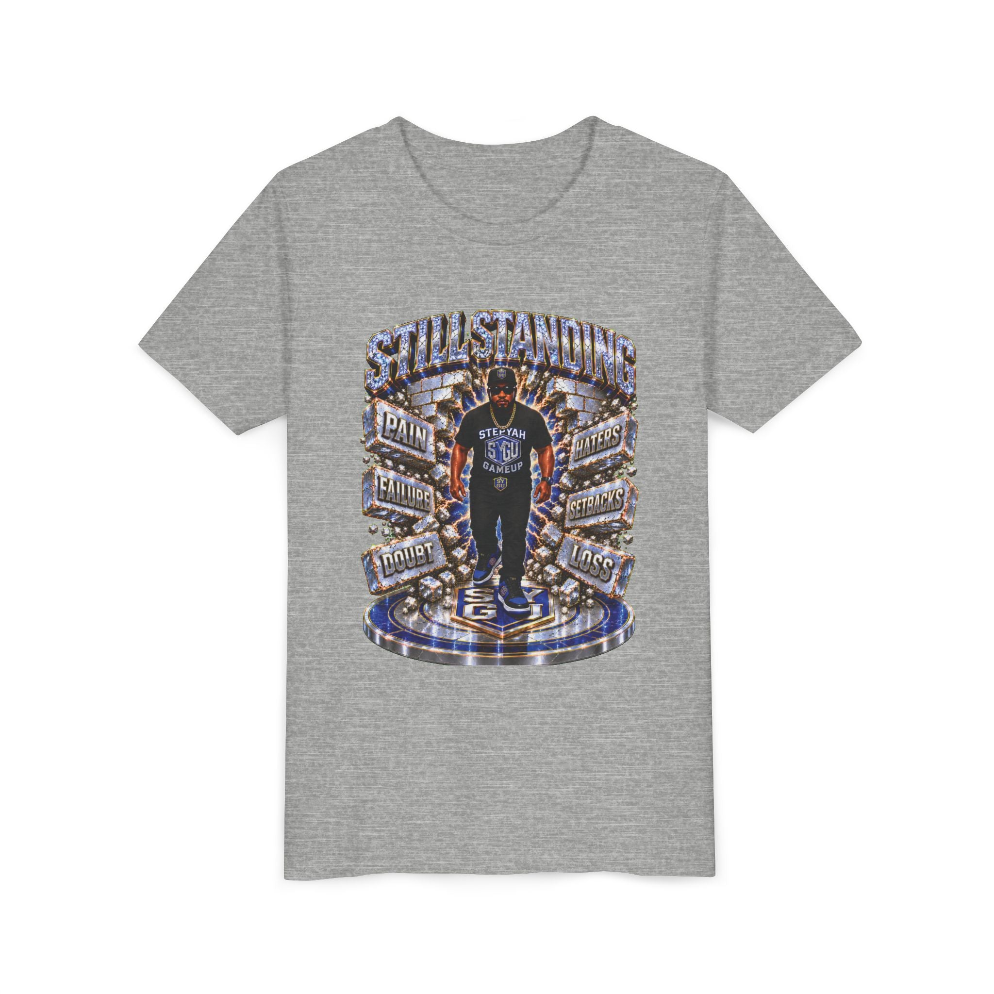 StepYahGameUp — Still Standing | Youth Tee