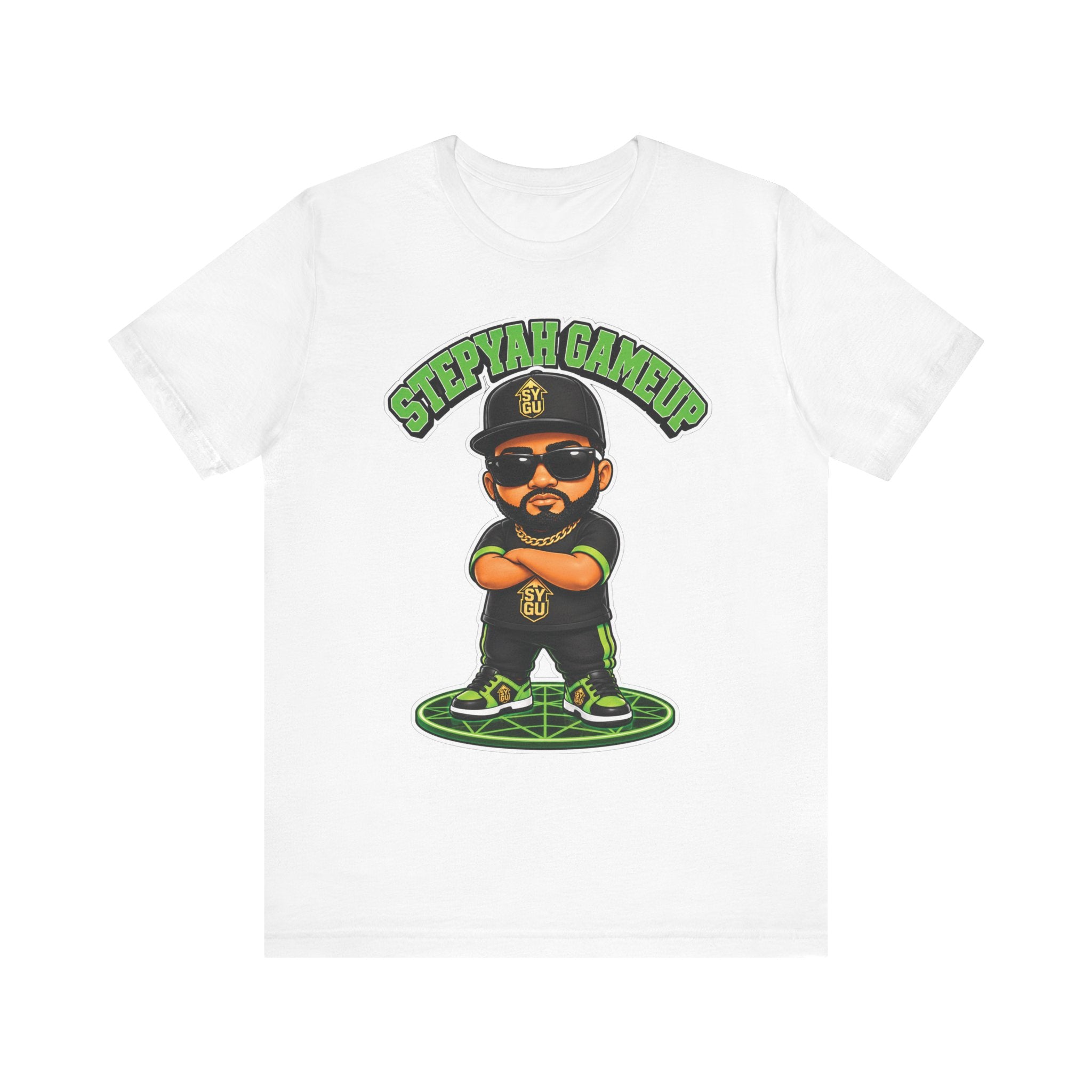 StepYahGameUp — Stumble Step Green Edition | Unisex Tee