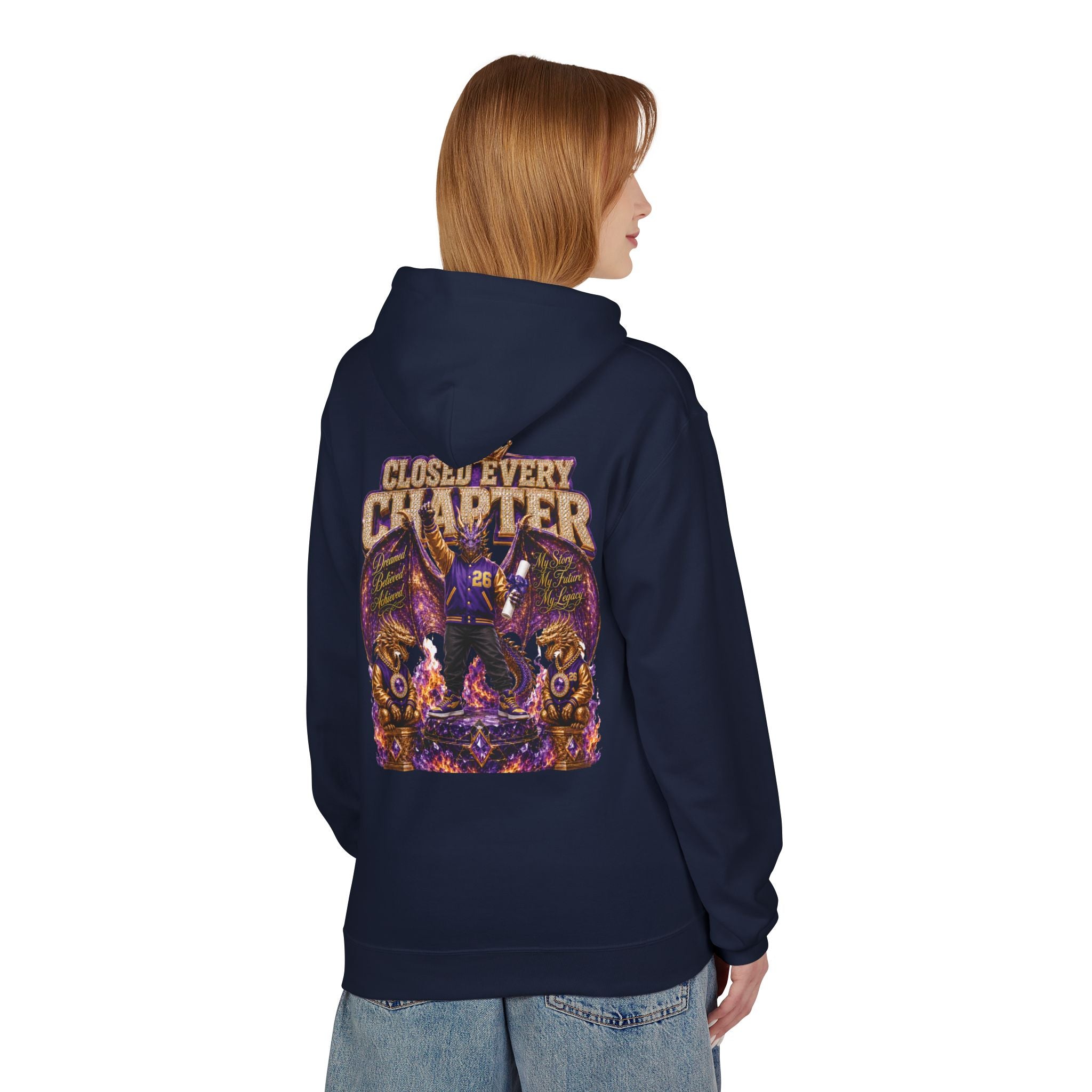 The Drake Unisex Hoodie — Closed Every Chapter