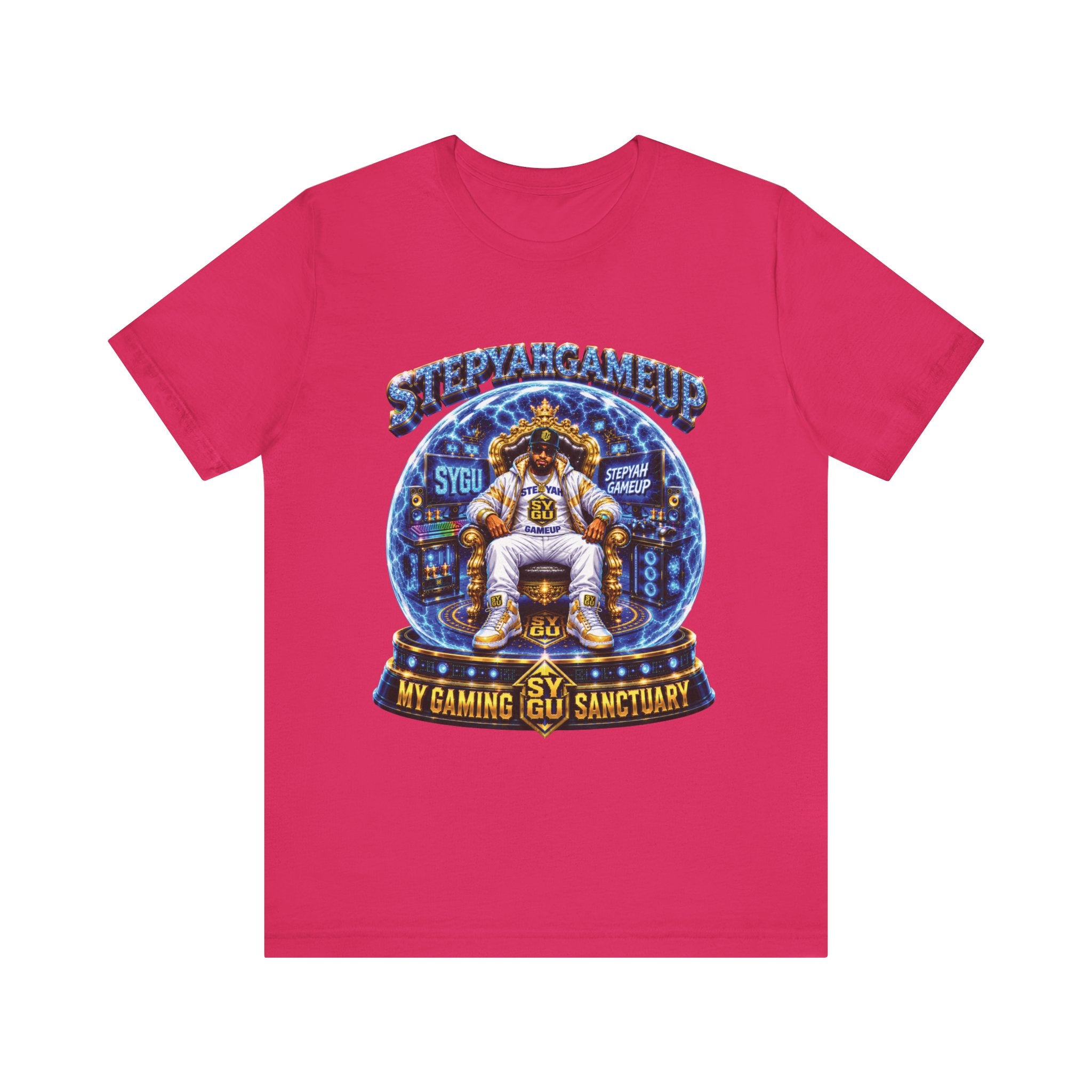 StepYahGameUp — My Gaming Sanctuary | Unisex Tee