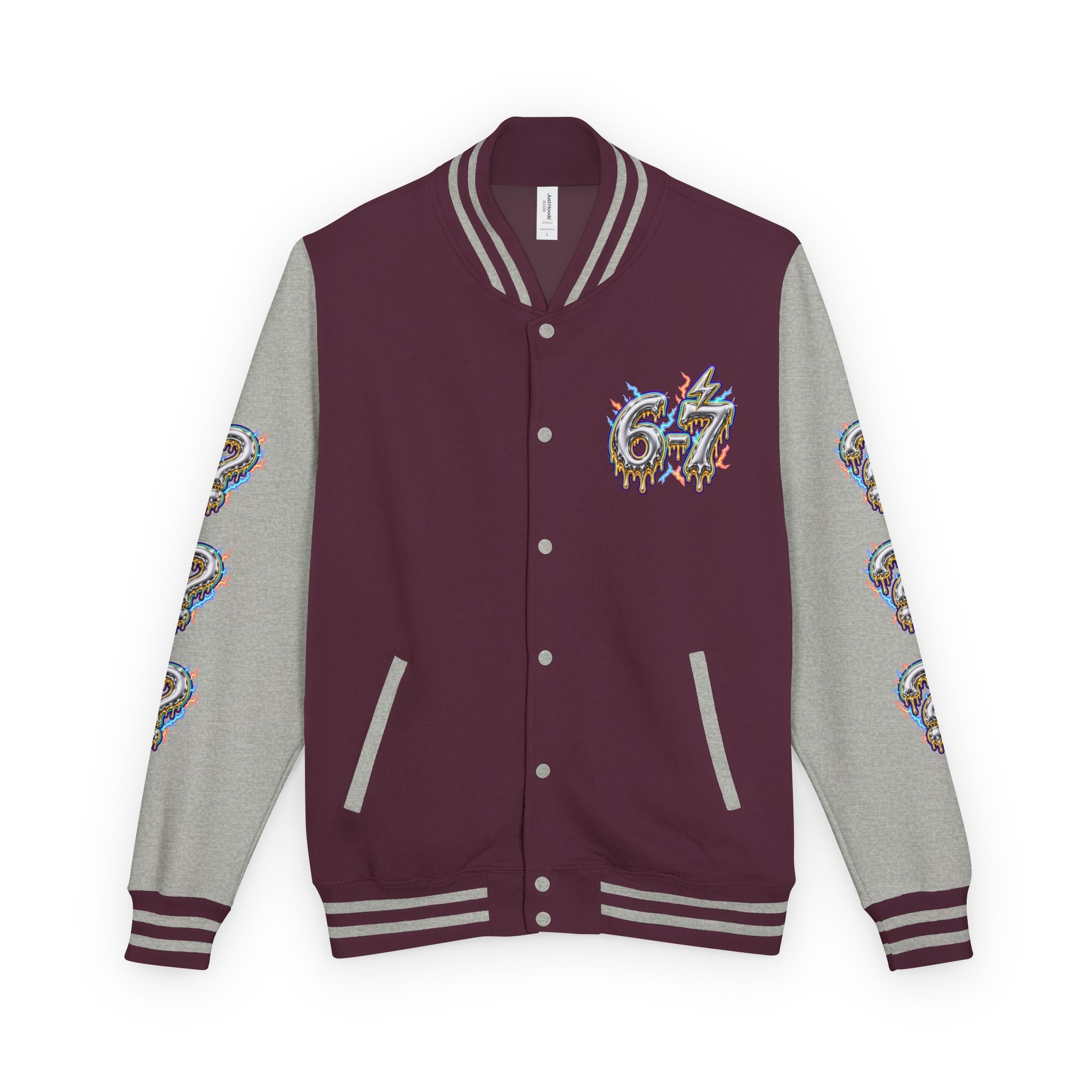 6-7 Unisex Letterman — What's The Answer? 6-7 Always