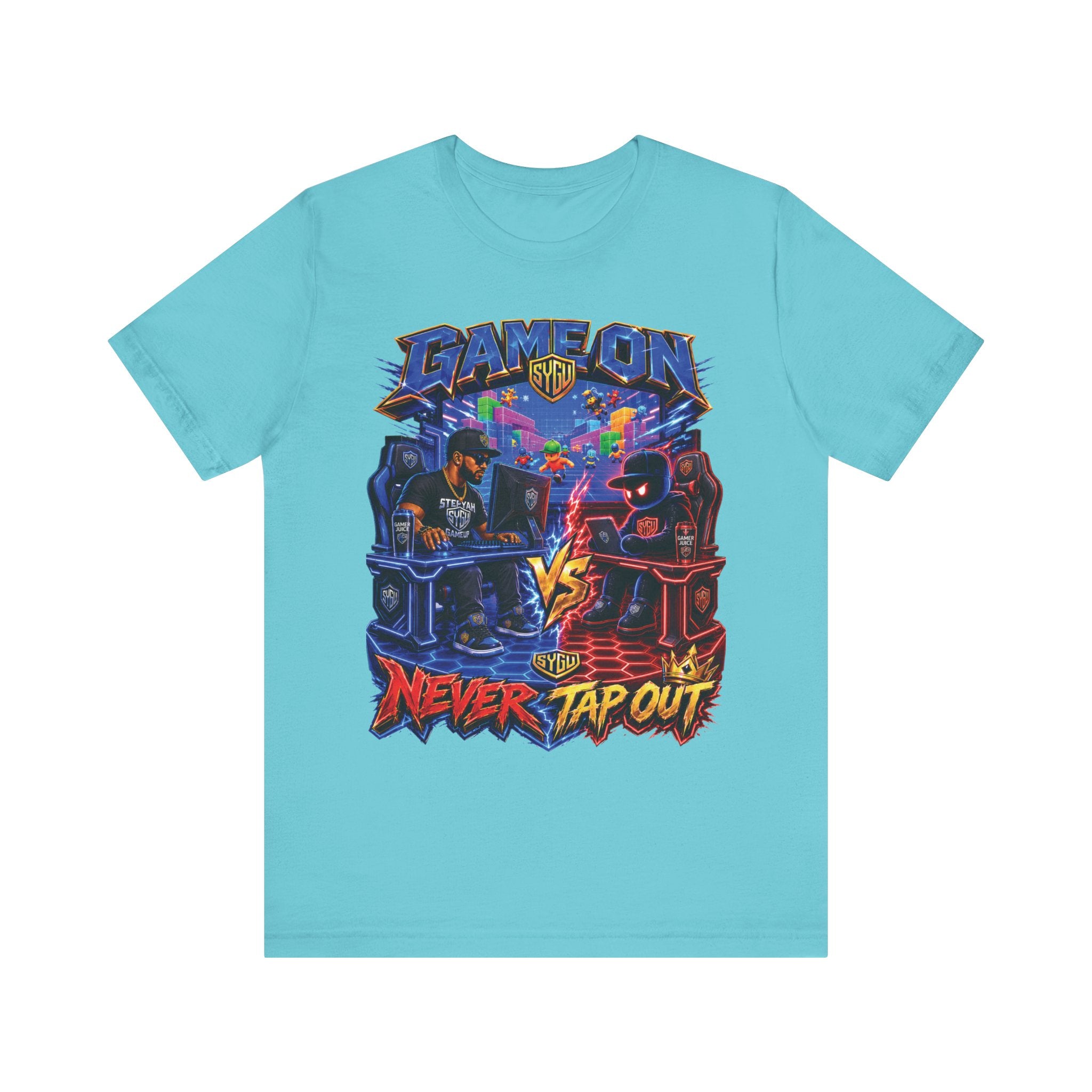 StepYahGameUp — Game On Never Tap Out | Unisex Tee