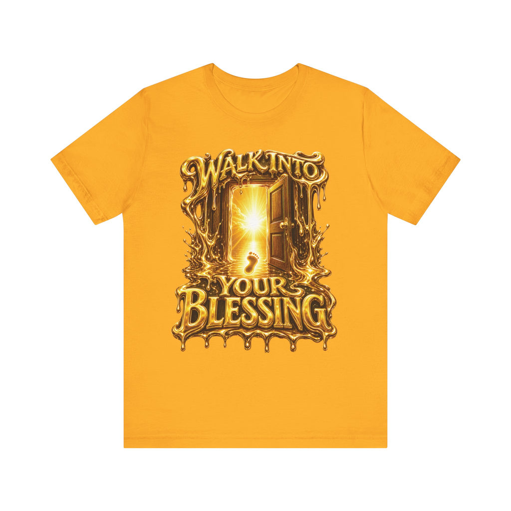 Walk By Faith ✝️ — Walk Into Your Blessing | Unisex Tee