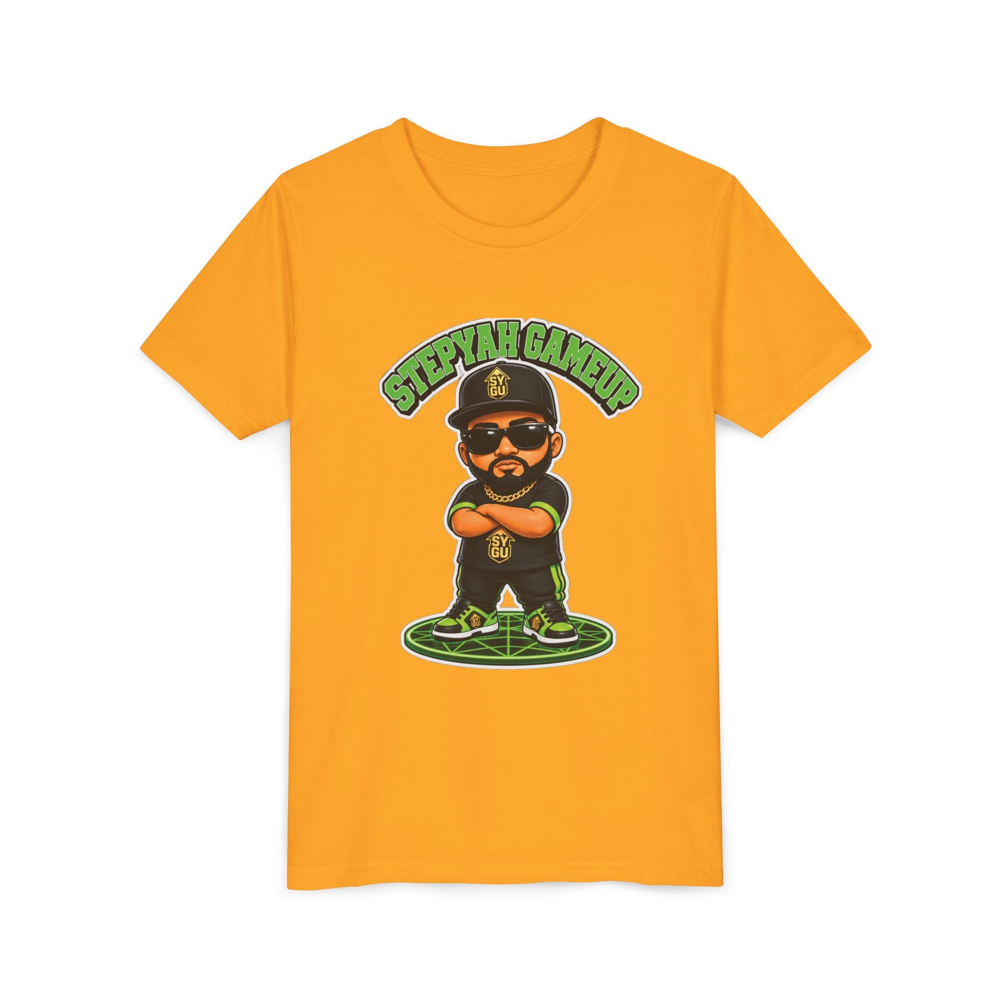 StepYahGameUp — Stumble Step Green Edition | Youth Tee