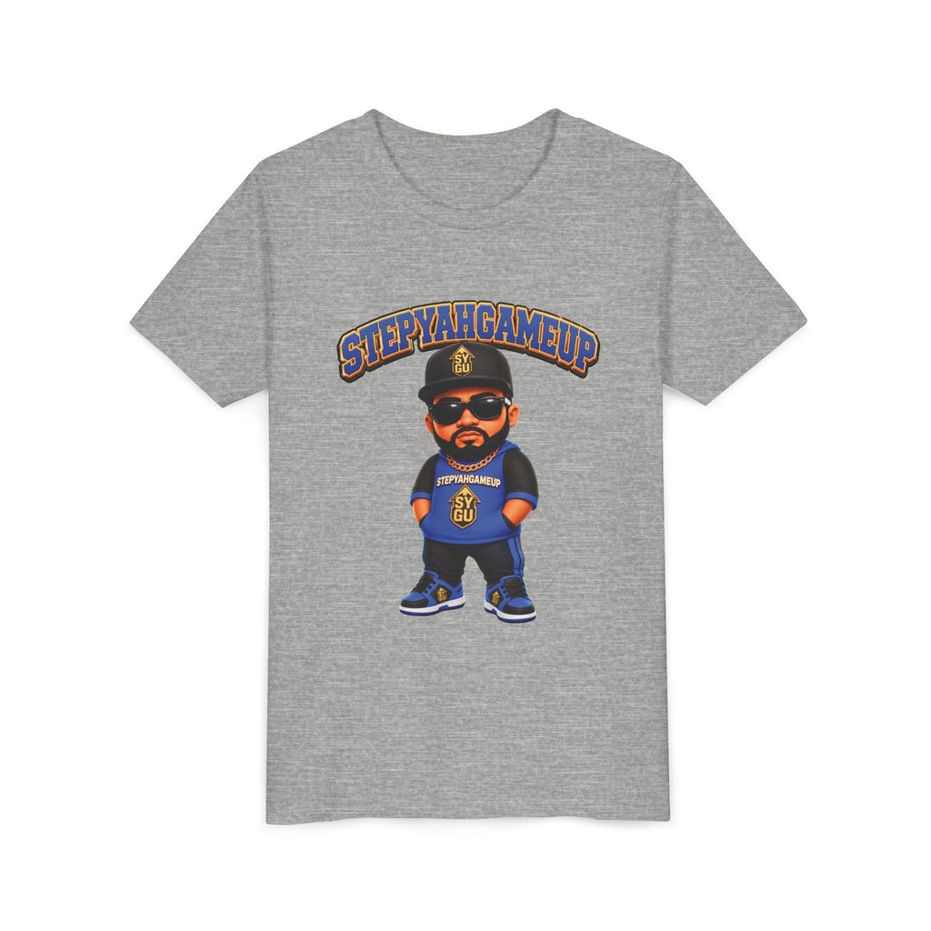 StepYahGameUp — Stumble Step | Hands In Pockets | Youth Tee