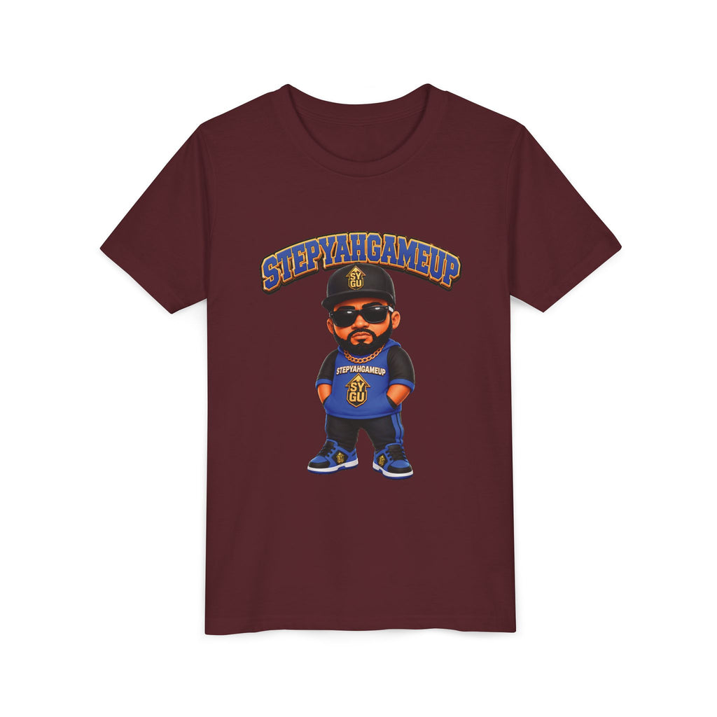 StepYahGameUp — Stumble Step | Hands In Pockets | Youth Tee