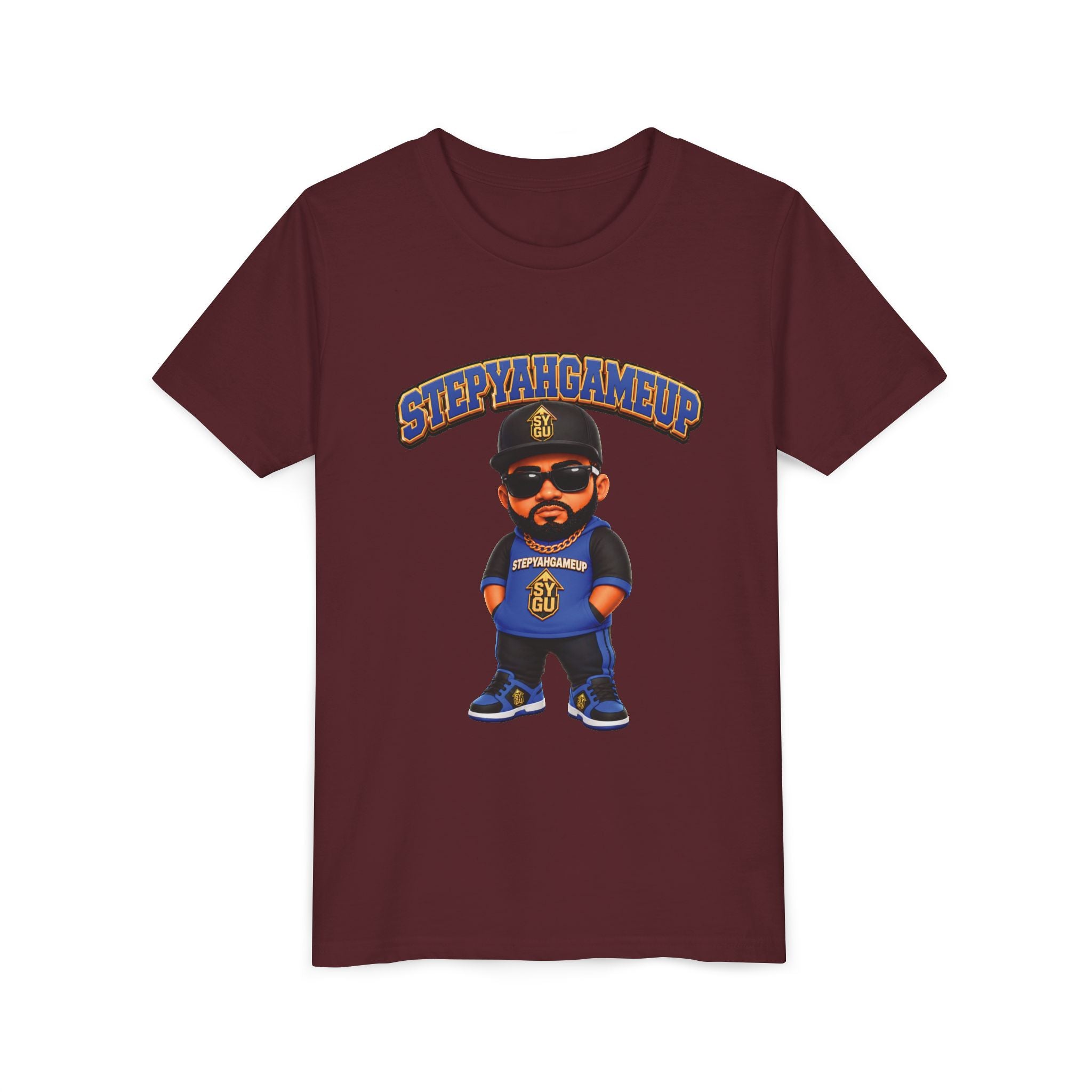 StepYahGameUp — Stumble Step | Hands In Pockets | Youth Tee