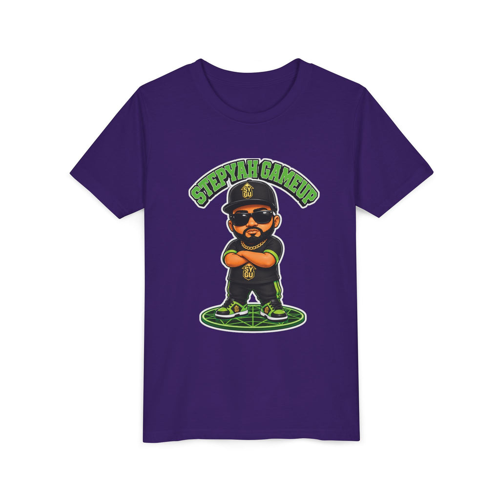 StepYahGameUp — Stumble Step Green Edition | Youth Tee