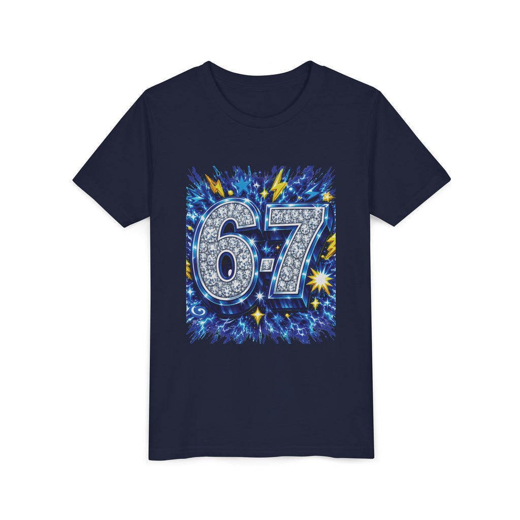 6-7 Youth Tee — Electric Edition