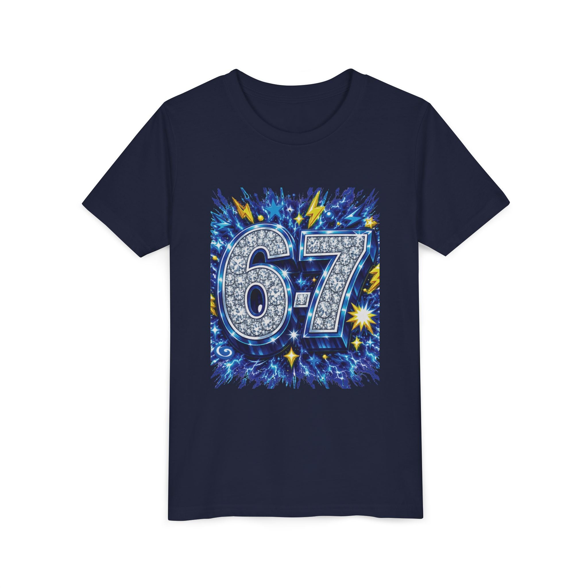 6-7 Youth Tee — Electric Edition