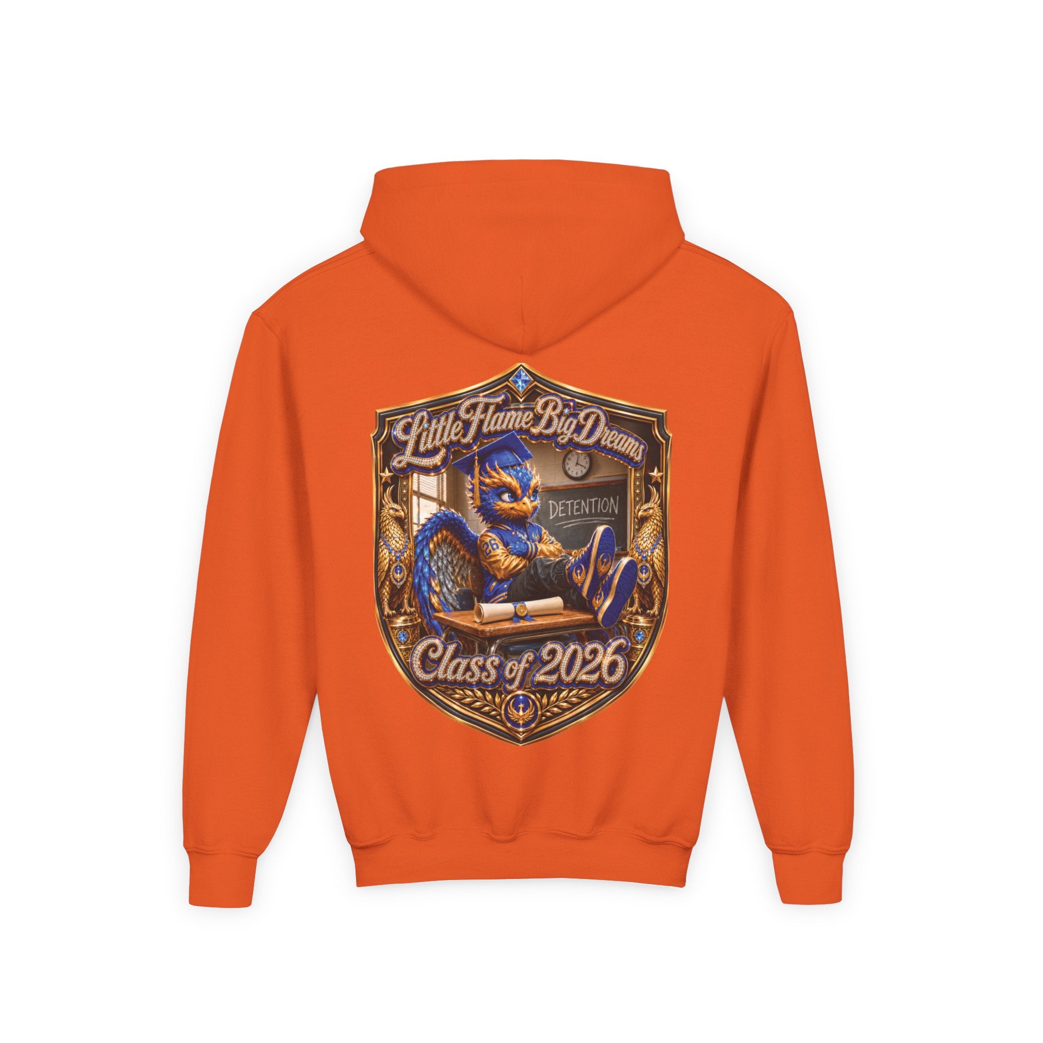 Little Blaze Youth Hoodie — Little Flame Big Dreams