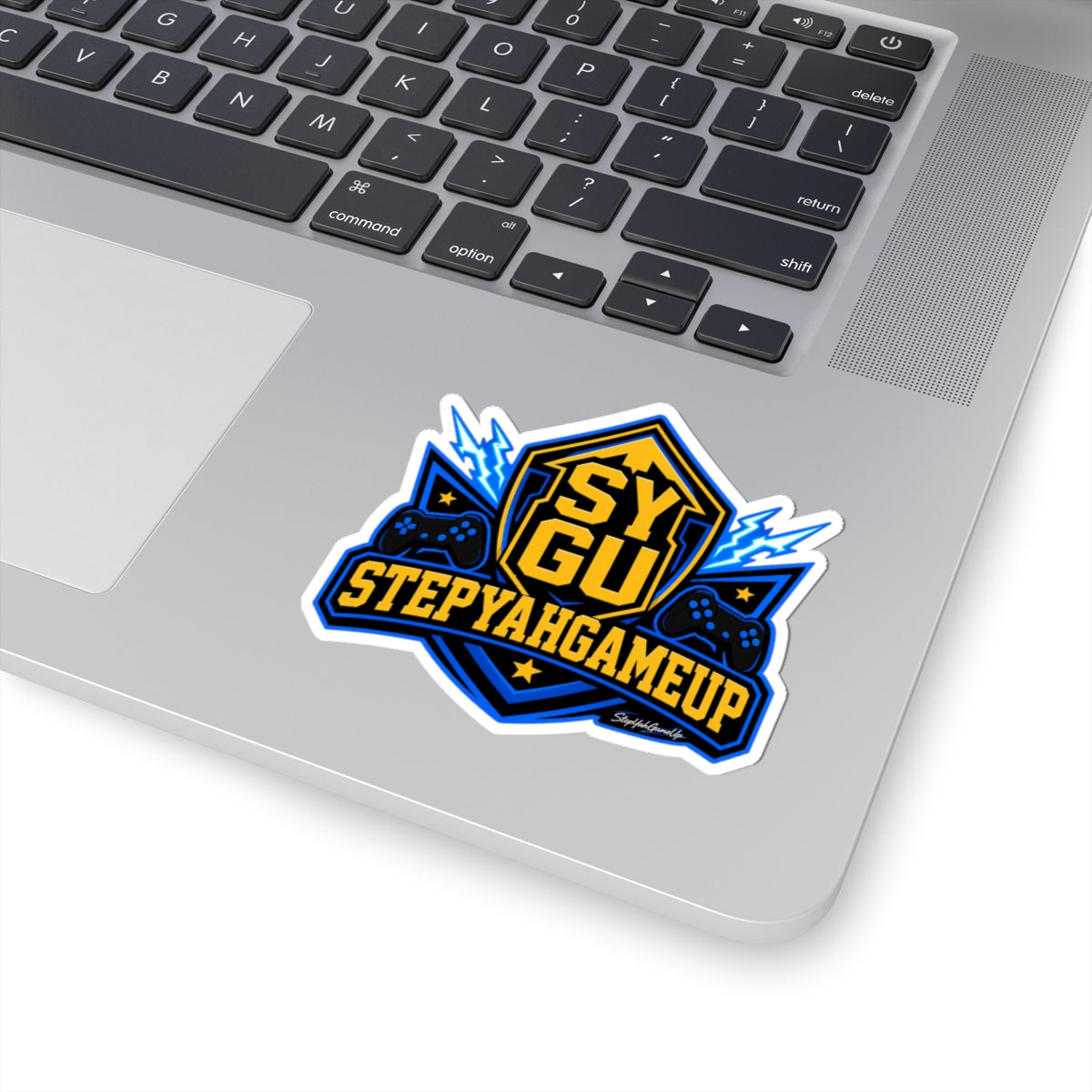 🛡️ StepYahGameUp Shield | Kiss-Cut Sticker