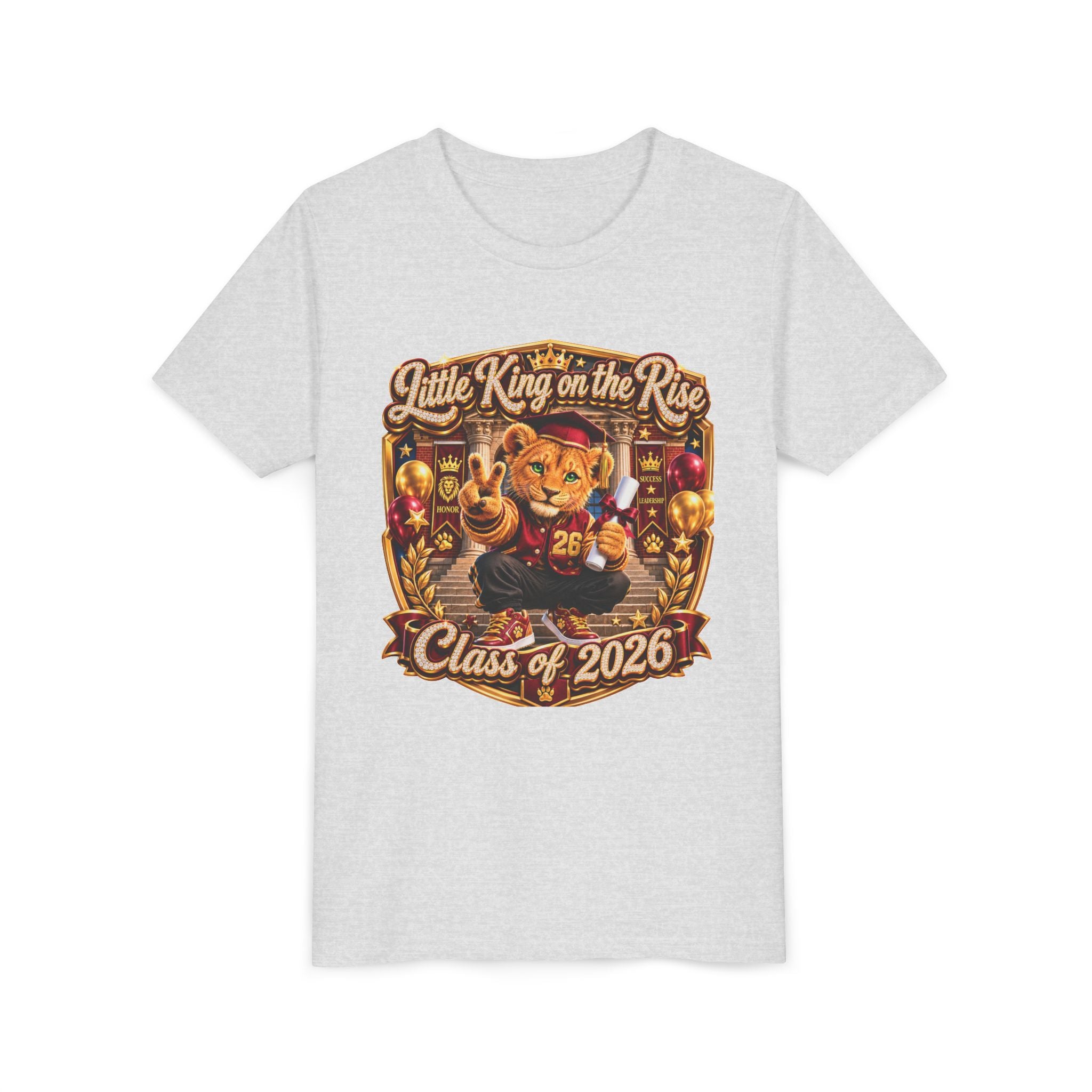 Little King Miko Unisex   Youth Tee — Little King on the Rise