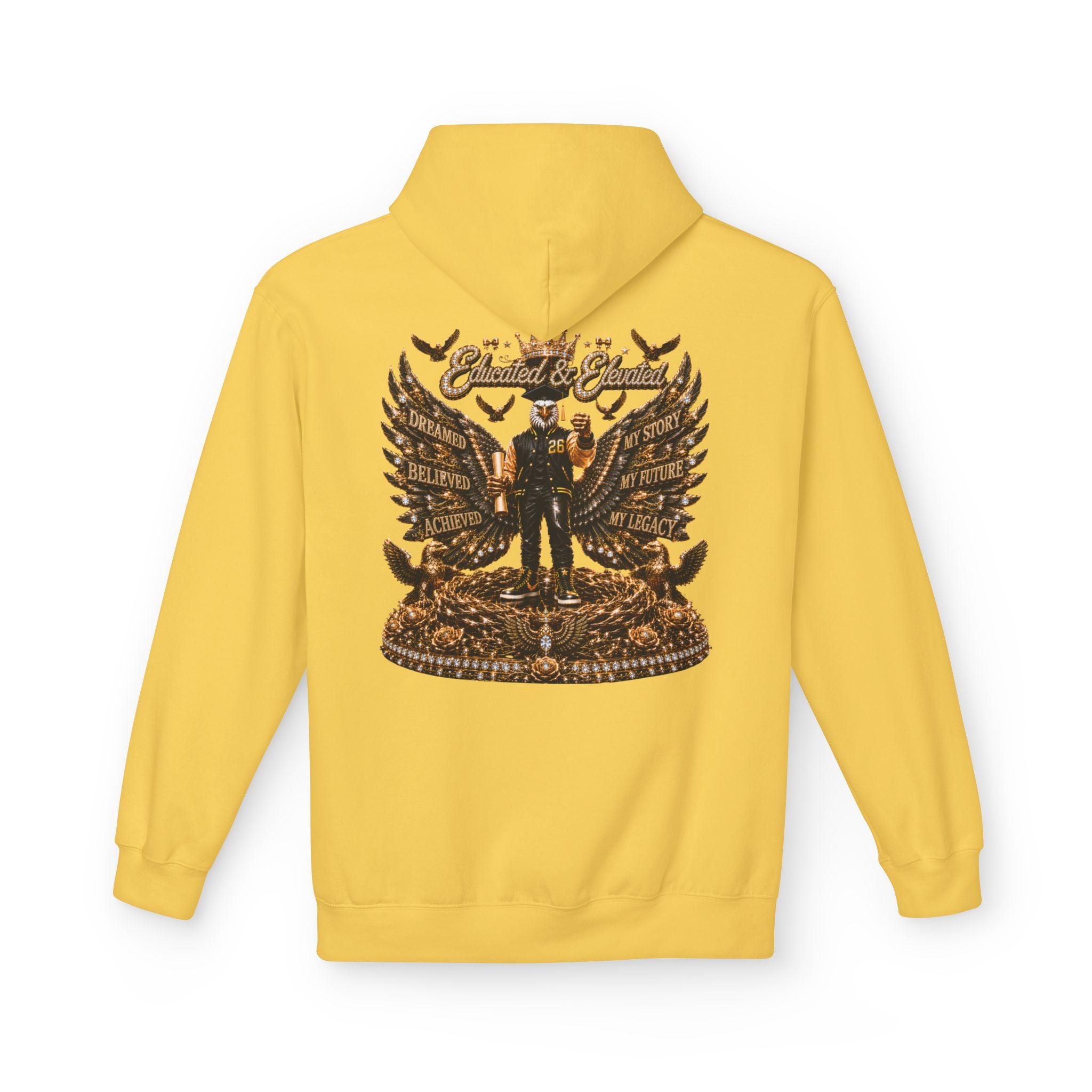 The Egor Unisex  Hoodie — Class of 2026 | Educated & Elevated