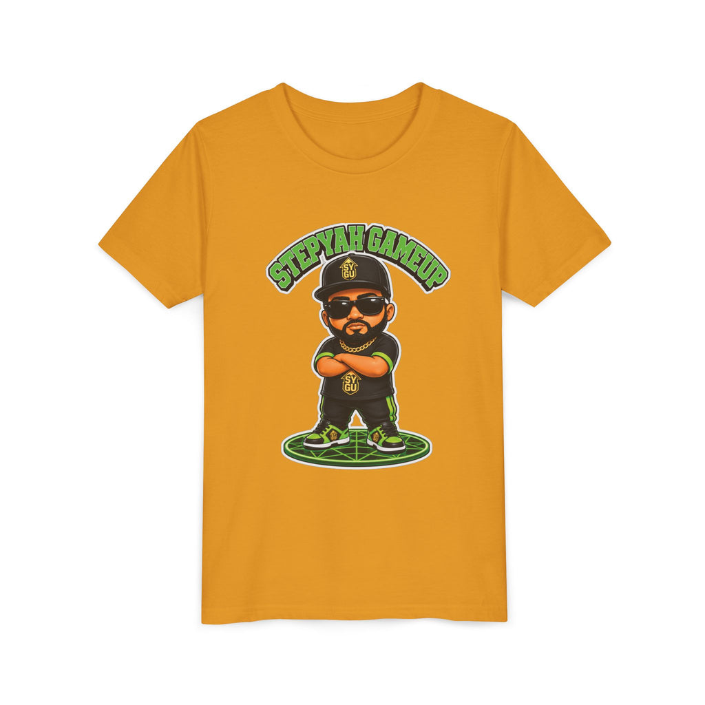 StepYahGameUp — Stumble Step Green Edition | Youth Tee