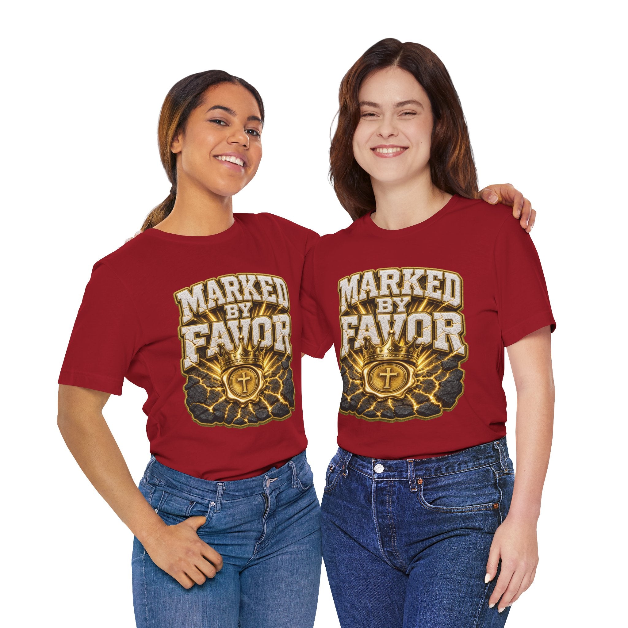 Walk By Faith ✝️ — Marked By Favor | Unisex Tee