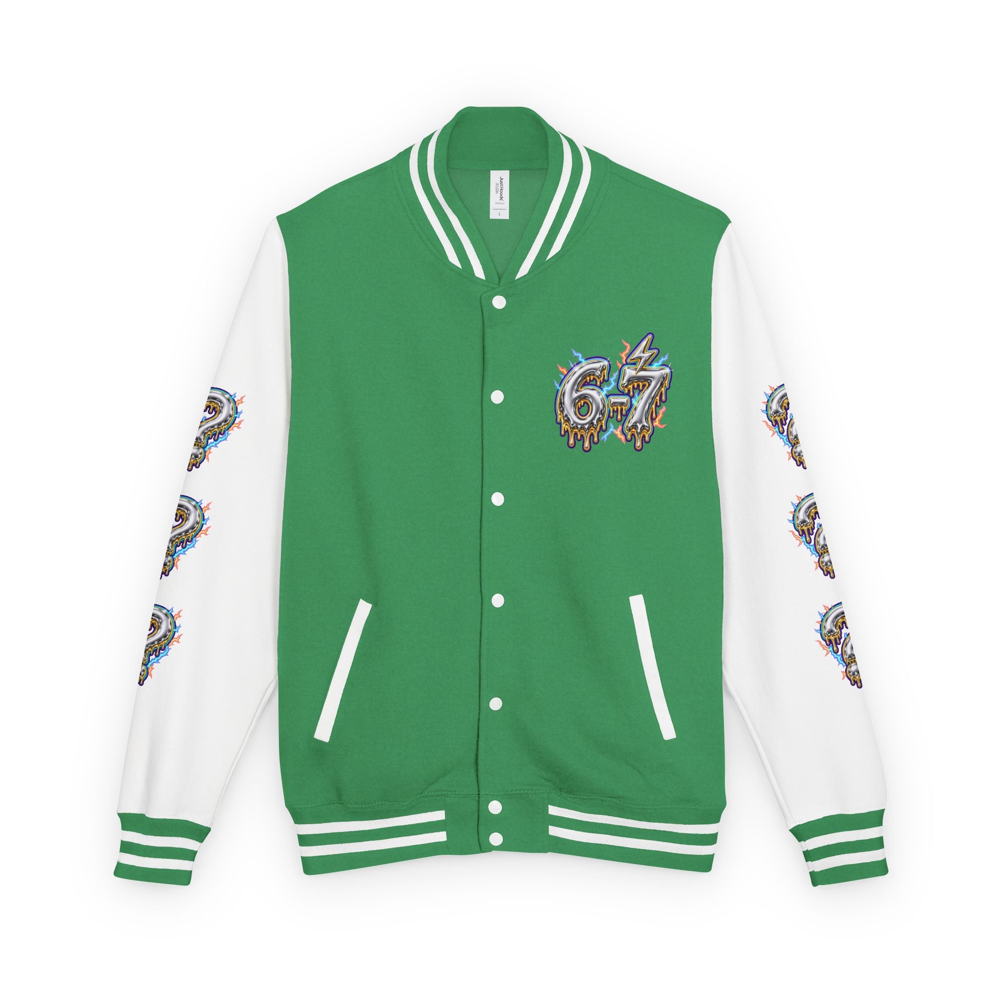 6-7 Unisex Letterman — What's The Answer? 6-7 Always
