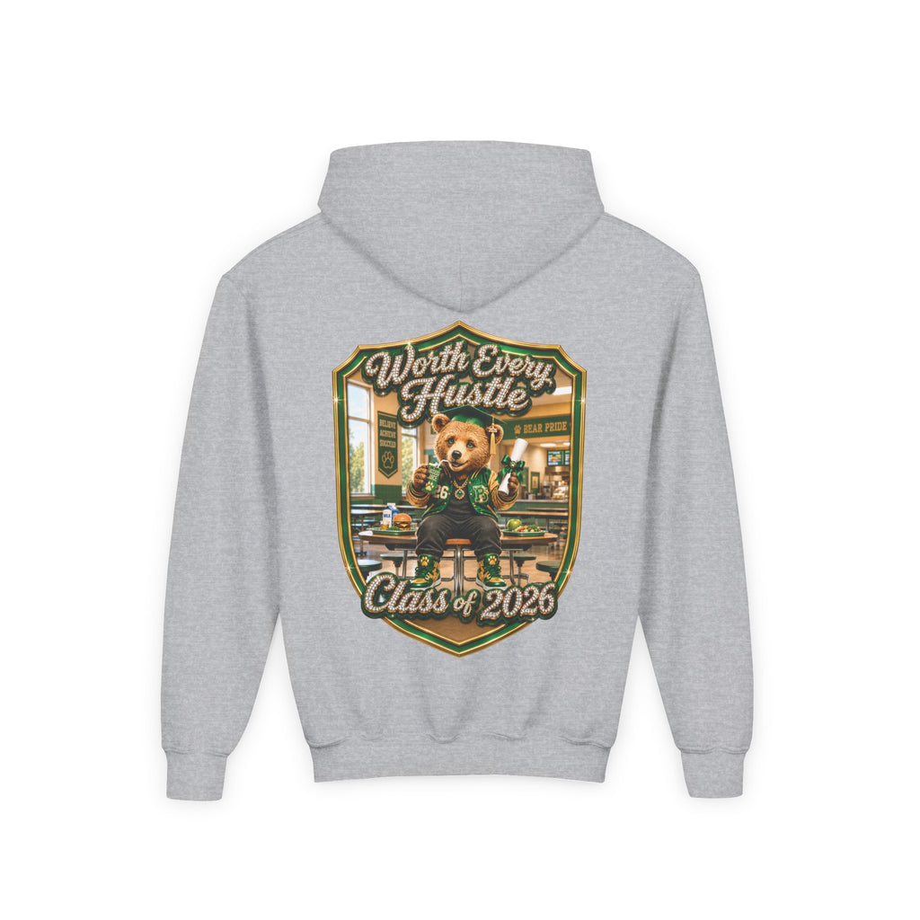 Little Barrett Youth Hoodie — Worth Every Hustle