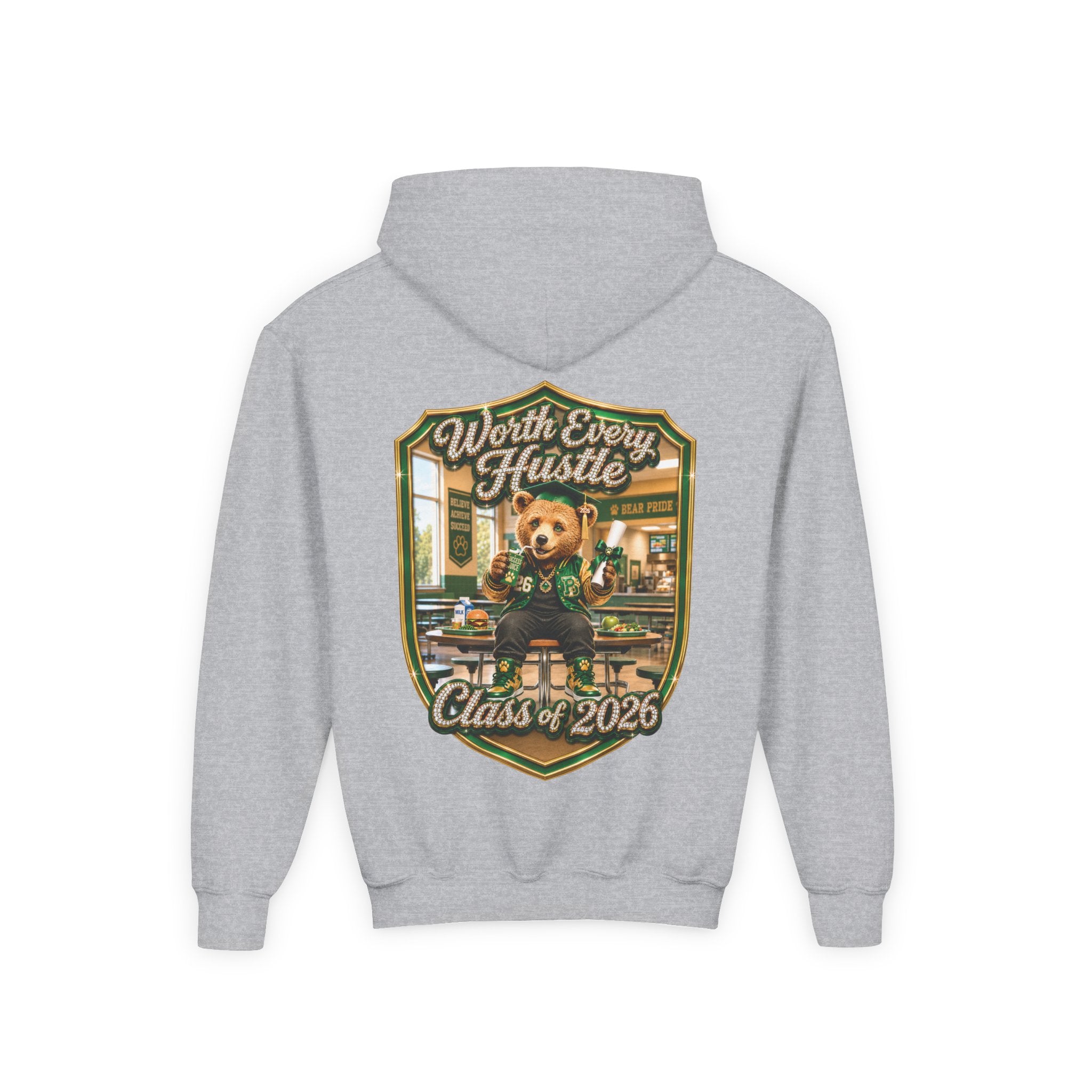 Little Barrett Youth Hoodie — Worth Every Hustle