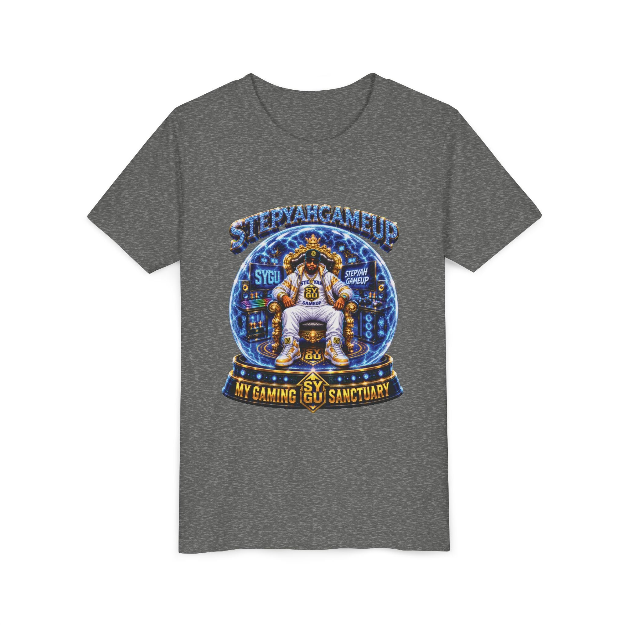 StepYahGameUp — My Gaming Sanctuary | Unisex Youth Tee
