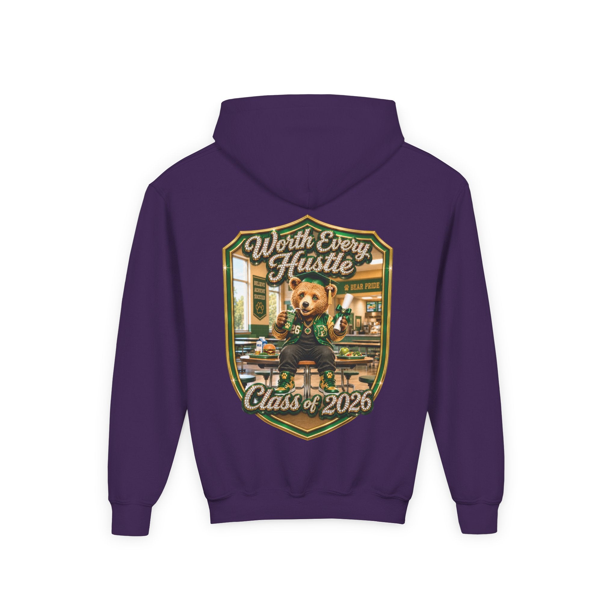 Little Barrett Youth Hoodie — Worth Every Hustle