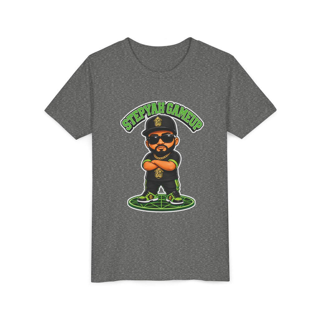 StepYahGameUp — Stumble Step Green Edition | Youth Tee
