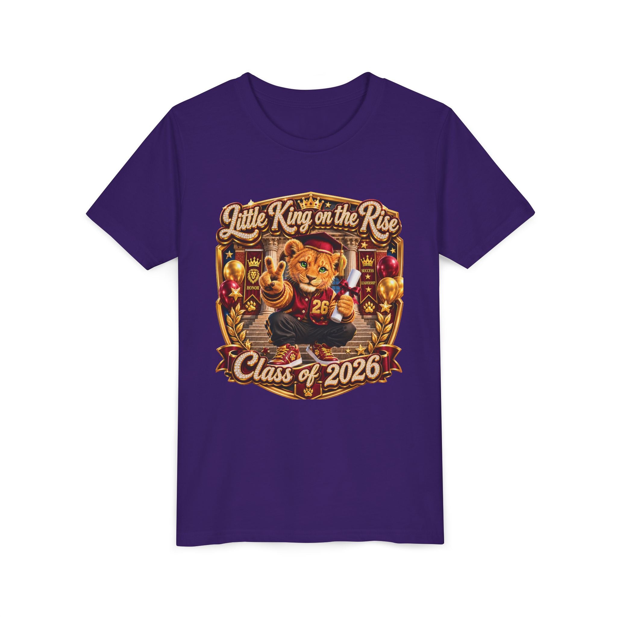 Little King Miko Unisex   Youth Tee — Little King on the Rise